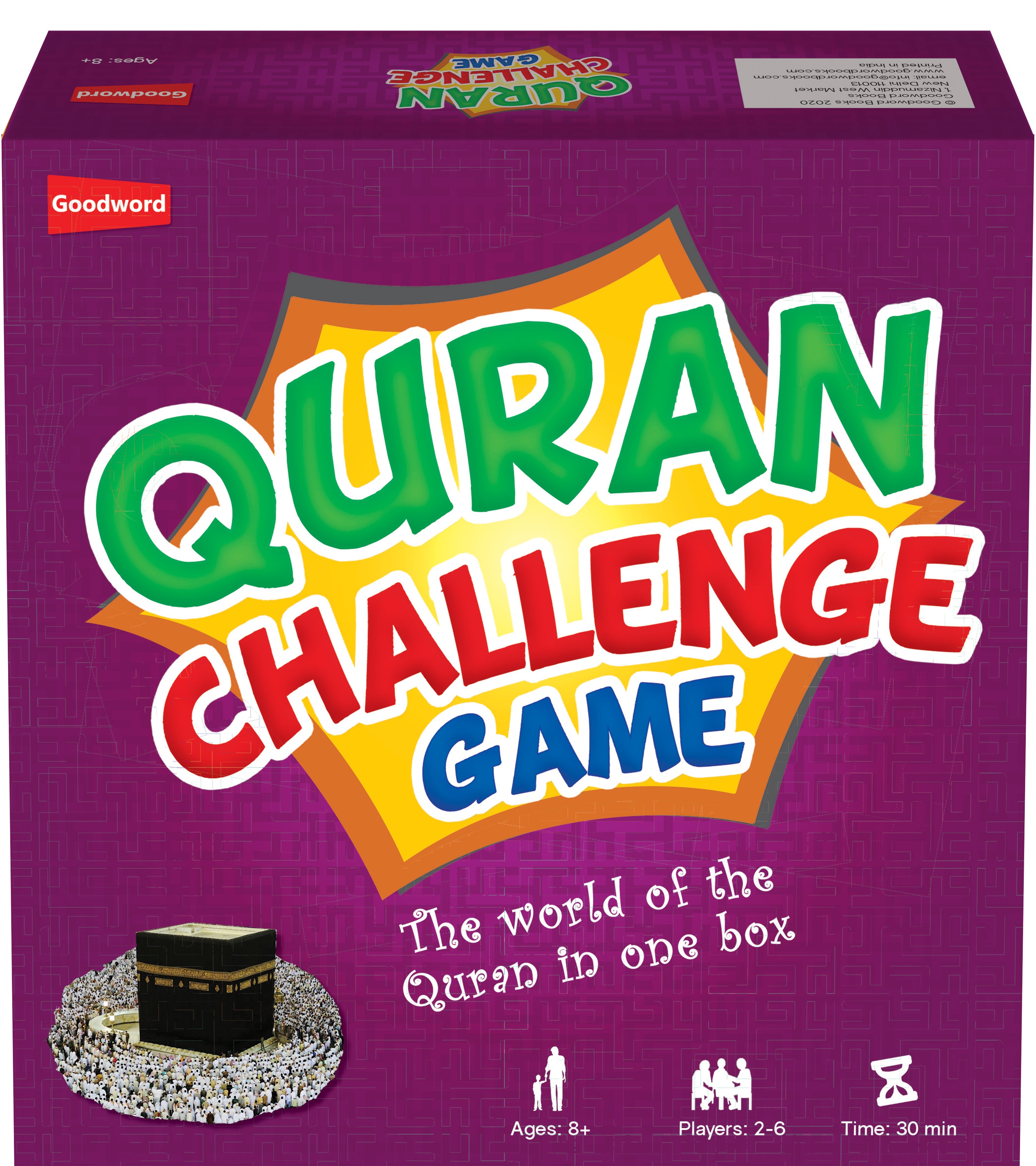 Quran Challenge Game - Islamic Trivia & Learning Board Game for Kids & Adults - Perfect for Family Game Nights & Islamic Education