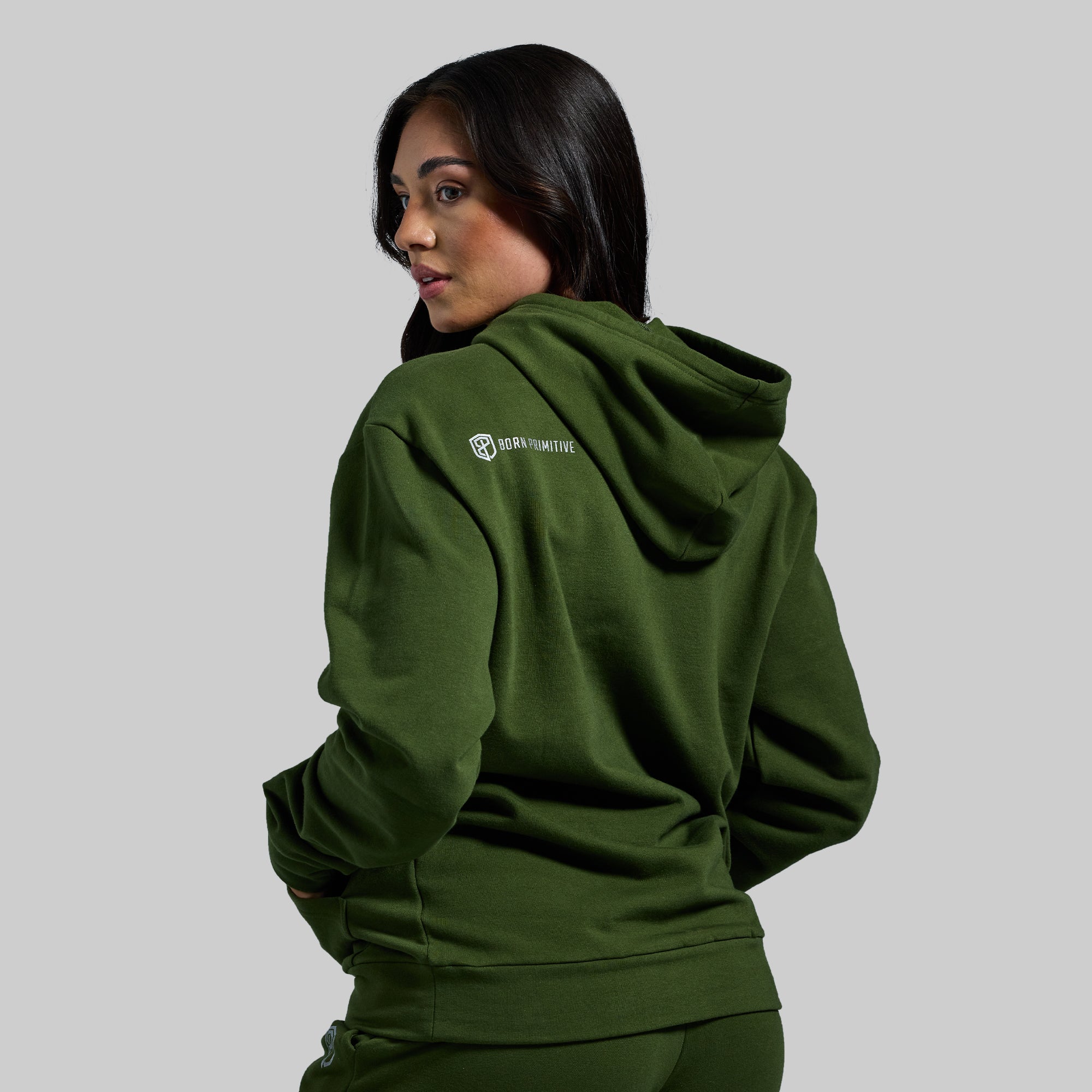 Premium Unisex Hoodie - Military Green | Soft & Comfortable Pullover for Men & Women | Perfect for Casual Wear, Outdoor Activities & Layering in Cool Weather