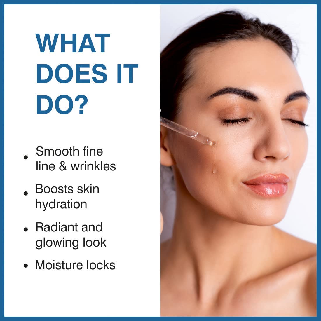 She Essentials Hyaluronic Acid Face Serum for Bright & Glowing Skin | Deep Hydrating & Moisturizing Facial Serum for Normal, Oily, Dry & Combination Skin | Paraben & Sulfate-Free, Vegan, Cruelty-Free | Perfect for Daily Skincare Routine & Nighttime Hydration - 30ml