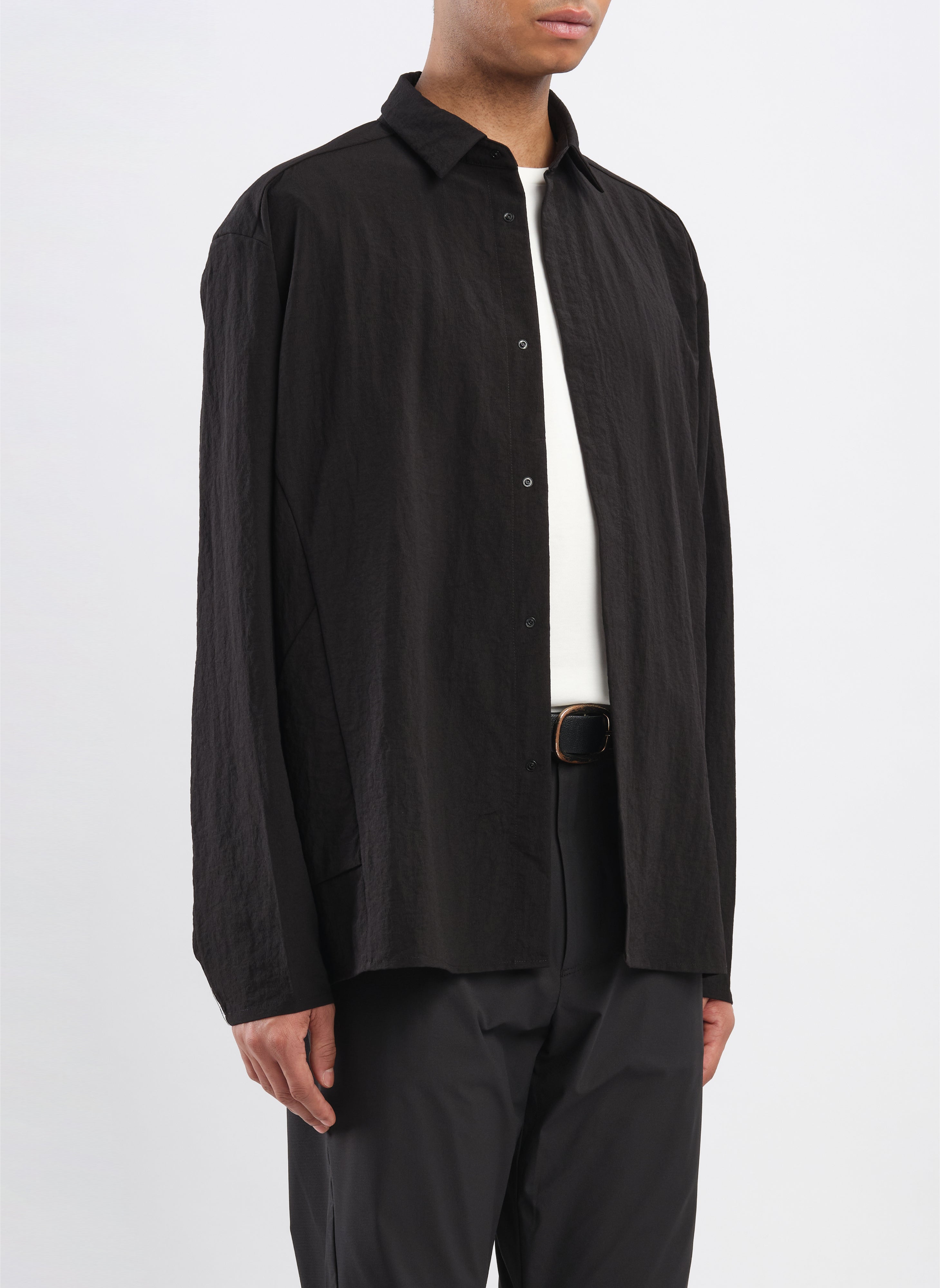 Premium Polyester Rayon Blend Business Pack Shirt Jacket for Men - Stylish Office Wear & Casual Layering