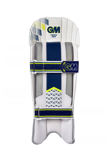 GM Prima 909 Cricket Wicket Keeping Pads - Professional Quality Leg Guards for Cricket Players - Perfect for Practice, Matches & Training Sessions