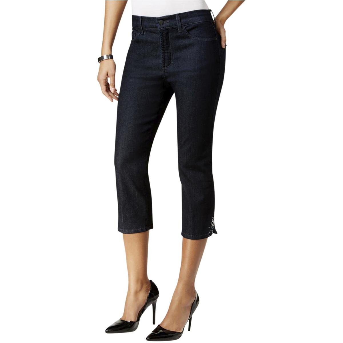 NYDJ Women's High Waist Ariel Crop Jeans - Stretch Denim Skinny Jeans for Women, Trendy Casual Wear for Everyday Outfits & Date Nights