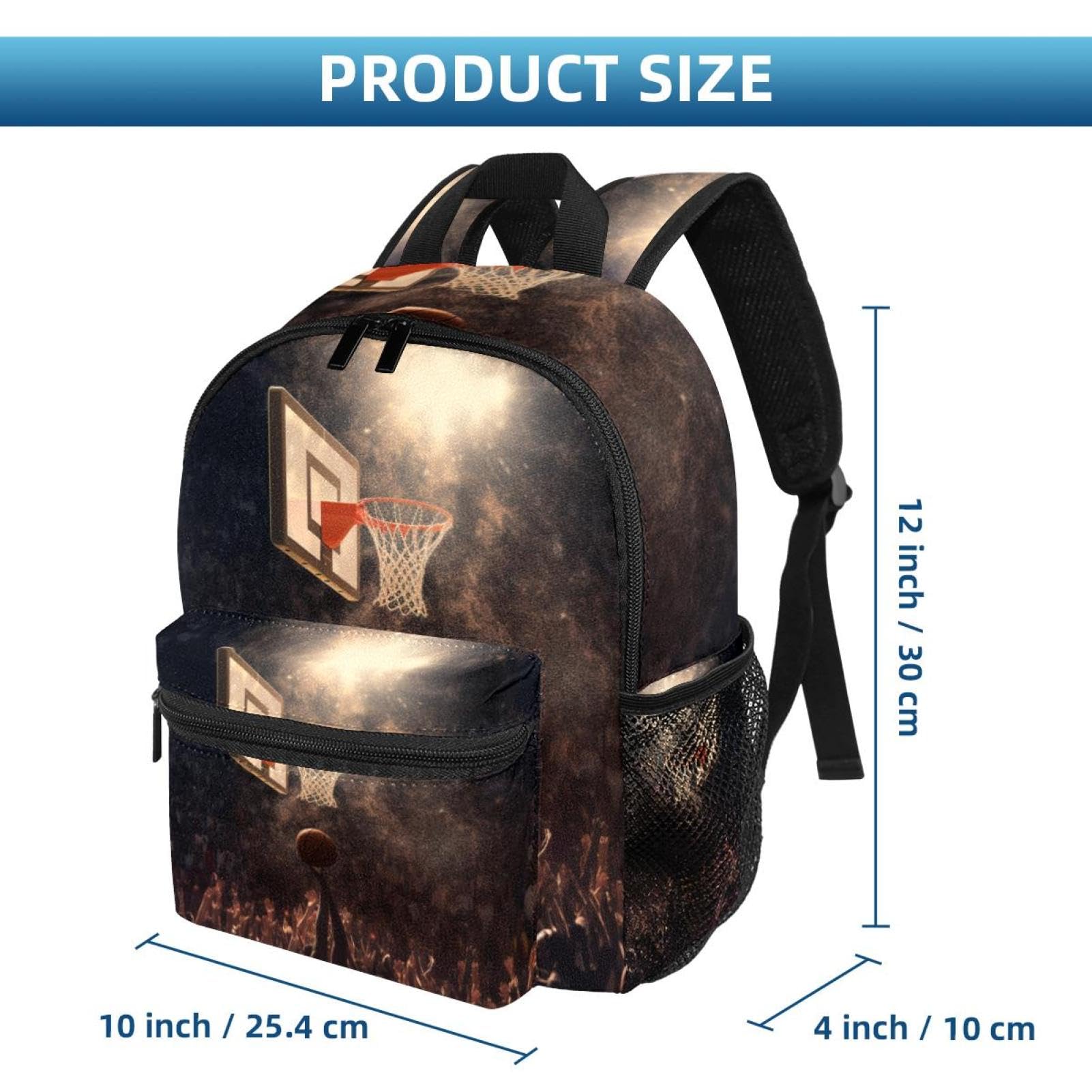 Best Travel Backpack for Men & Women - Durable Basketball Backpack with Hoop - Perfect for Gym, Sports & Outdoor Adventures