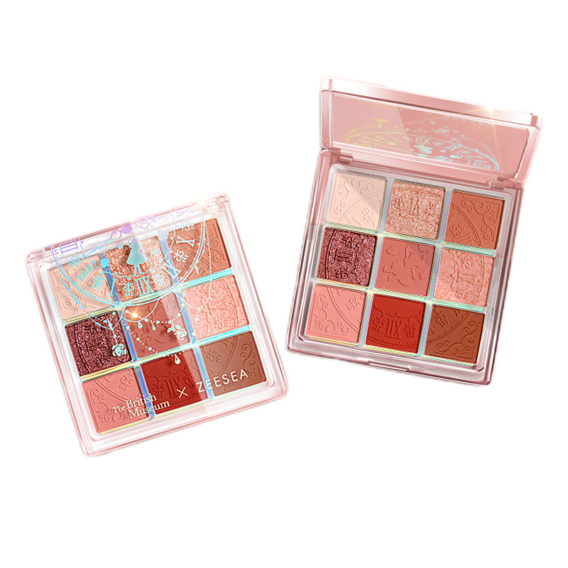 ZEESEA Alice 9-Color Eyeshadow Palette - Highly Pigmented Matte & Shimmer Makeup Set for Day & Night Looks - Perfect for Party, Wedding & Everyday Wear
