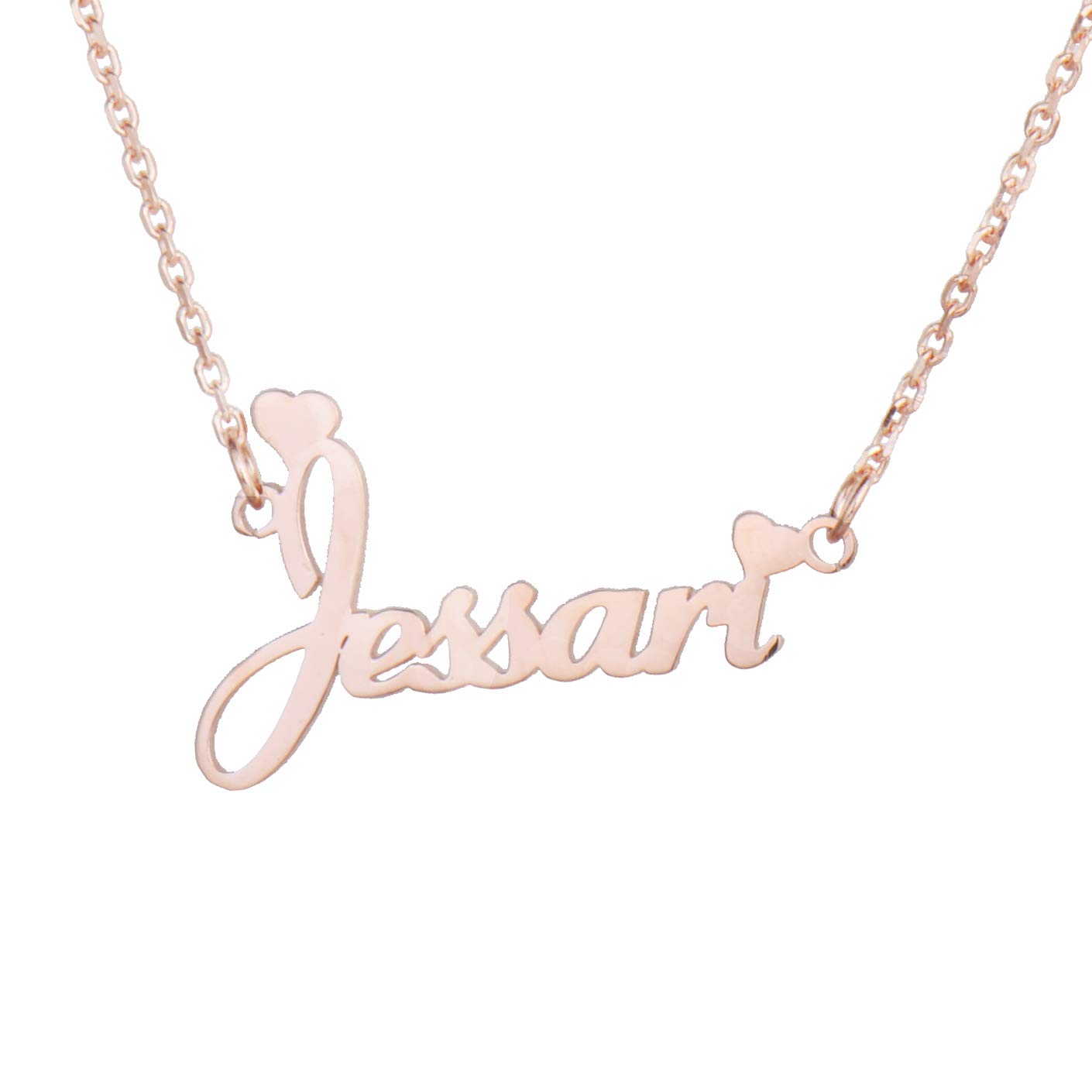 Personalized Sterling Silver Name Necklace - Custom Engraved Jewelry for Women, Gifts for Her, Birthday, Anniversary & Special Occasions
