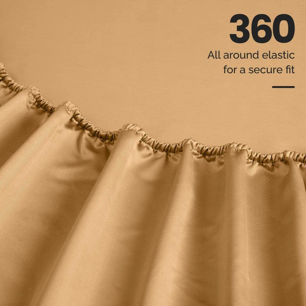 Premium 1500 Thread Count Egyptian Cotton Sheet Set - Eco-Friendly, Hypoallergenic & Breathable for Ultimate Comfort - Perfect for Luxury Bedrooms, Hotels & Gifts