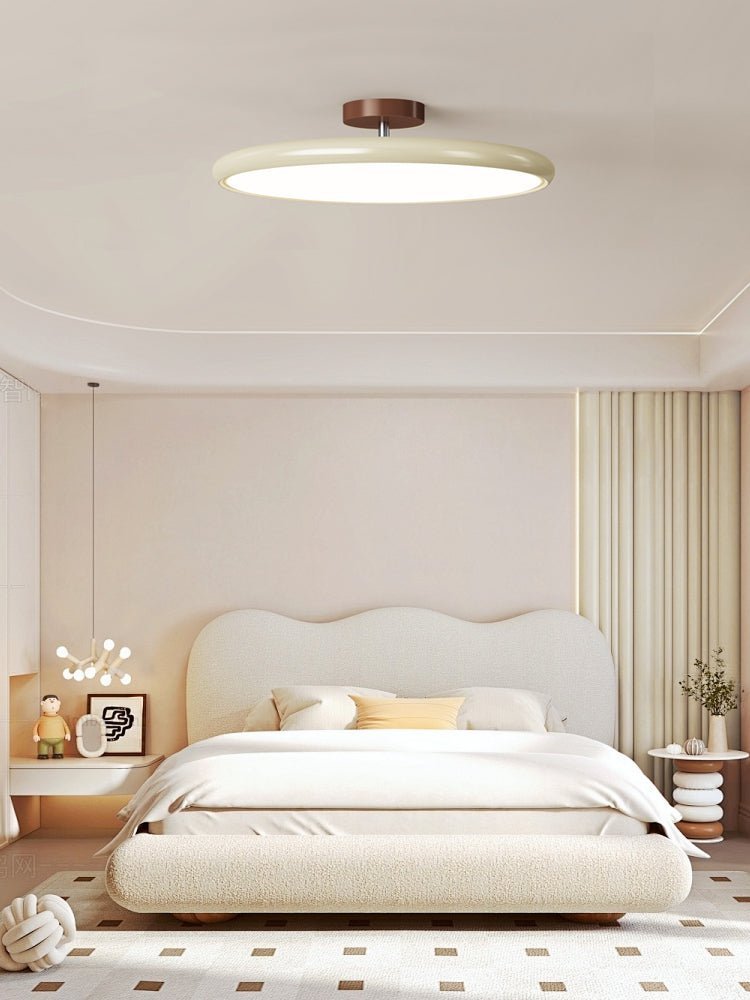 Adjustable Ceiling Lamp with Drift Design - Modern Dimmable LED Light Fixture for Living Room, Bedroom, and Dining Room