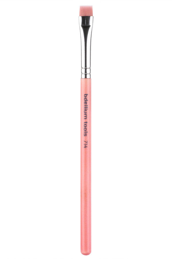 Bdellium Tools Pink Bambu Makeup Brushes Set - Vegan & Cruelty-Free for Flawless Foundation, Blending & Contouring - Perfect for Professional Makeup Artists & Beauty Enthusiasts