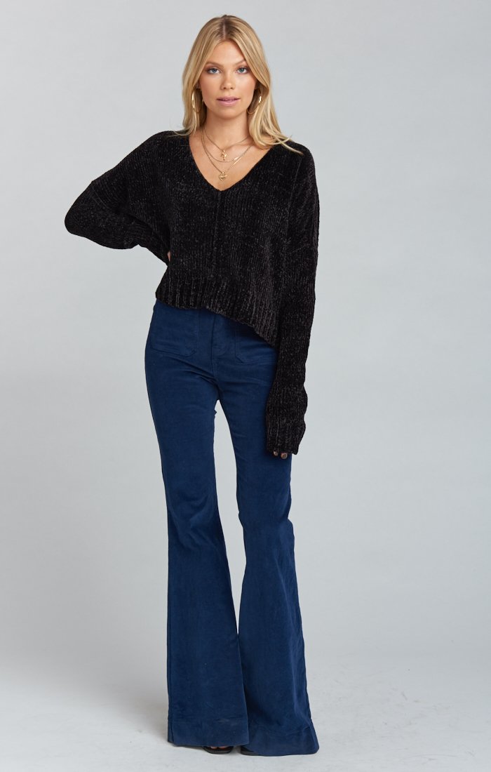 Stretch Corduroy Navy