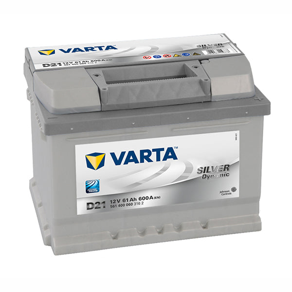 Varta DIN55L D21 Automotive Battery 600CCA - High Performance Car Battery for Trucks, SUVs & Vehicles | Reliable Cold Cranking Amps for Winter & Extreme Weather Conditions