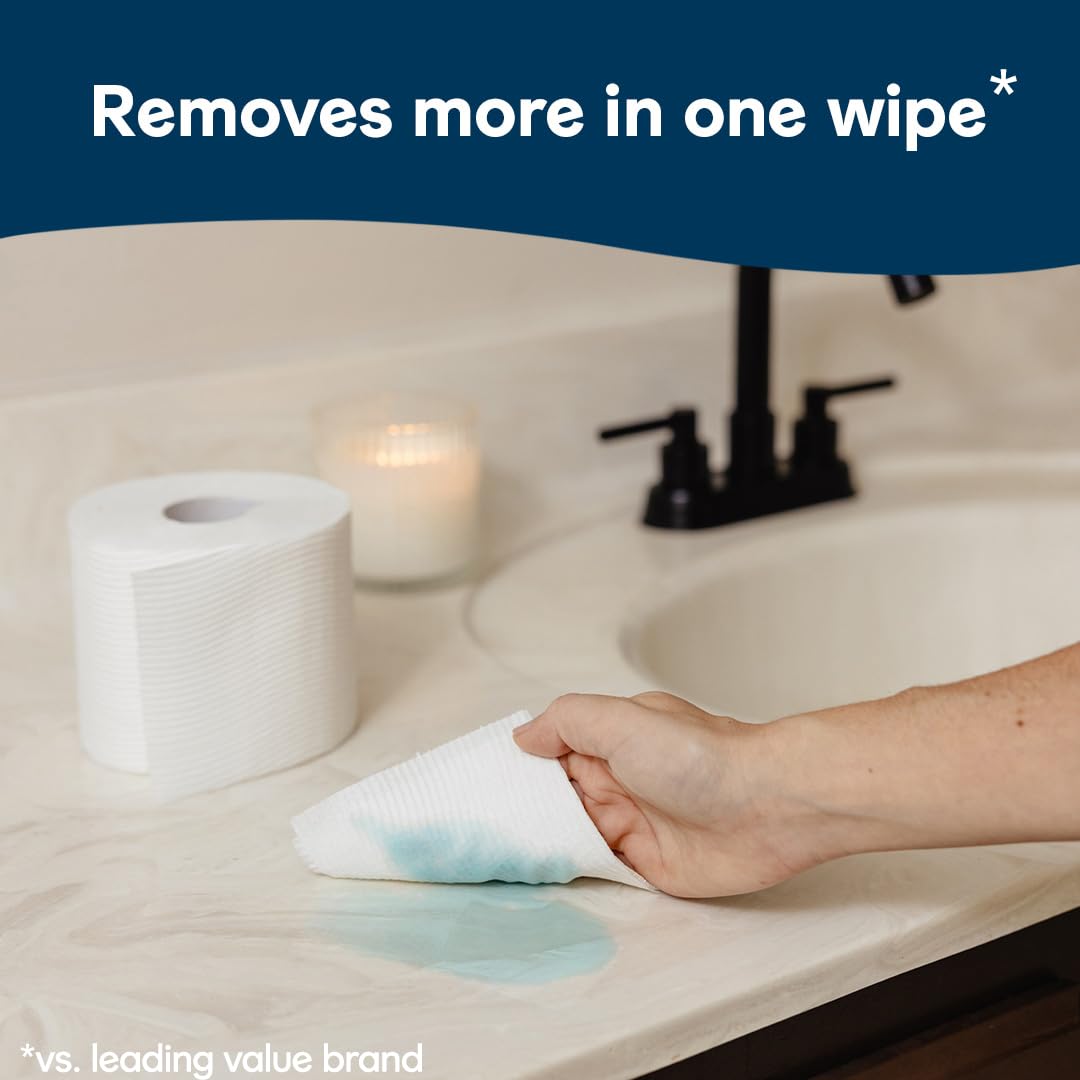 Cottonelle Ultra Clean Toilet Paper - 4 Mega Rolls (Equivalent to 16 Regular Rolls) | 284 Sheets Per Roll | Soft & Strong Bathroom Tissue for Home & Office Use | Packaging May Vary