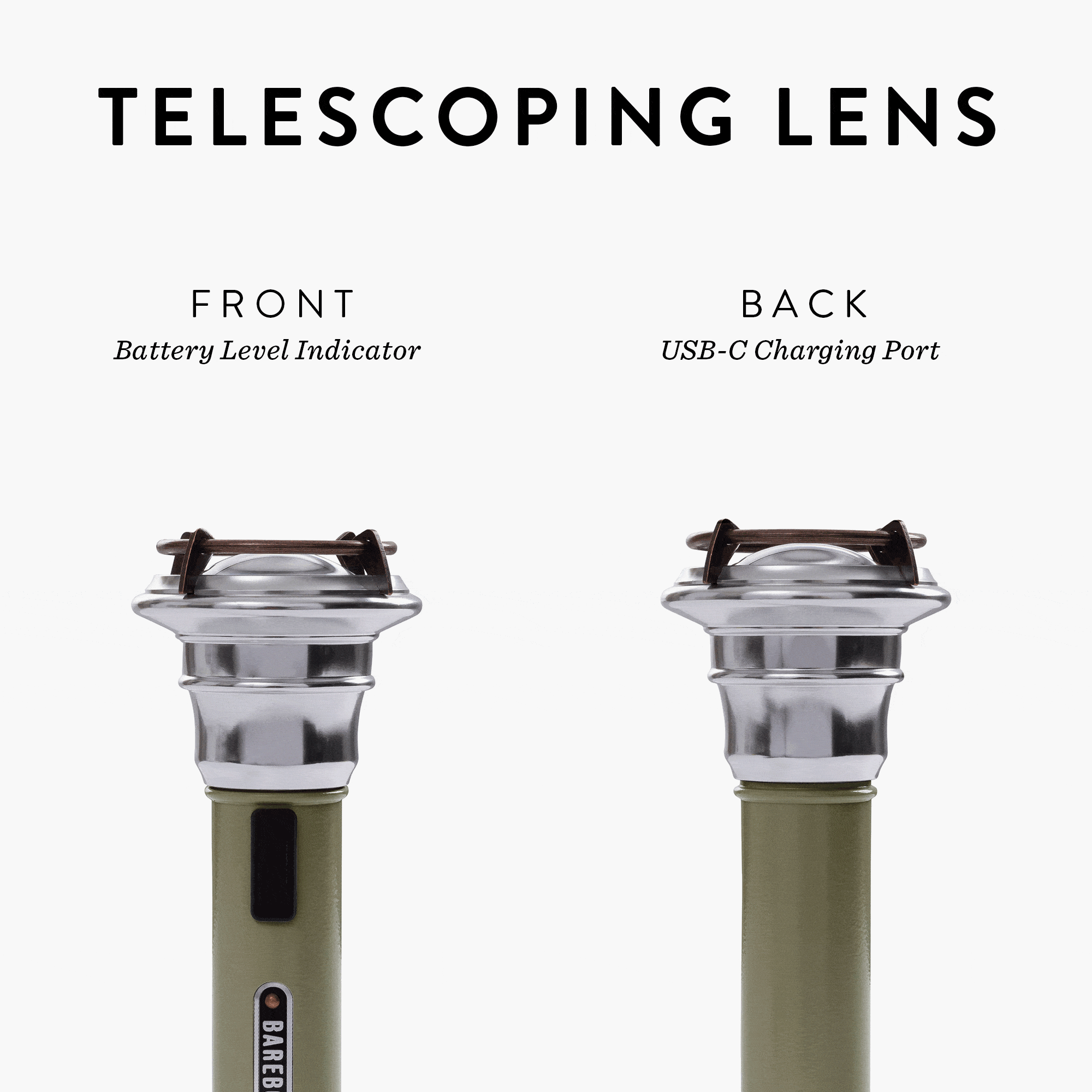 Vintage LED Flashlight - Classic Retro Design, Durable & Bright for Camping, Hiking, Emergency & Outdoor Adventures