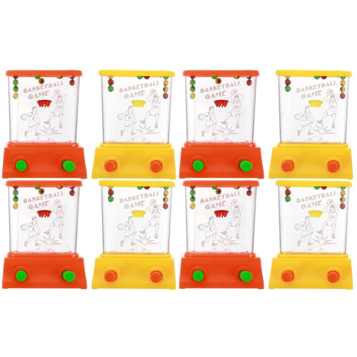 Kids Beach Toys Set - 8pcs Water Ring Toss Game for Outdoor & Pool Play