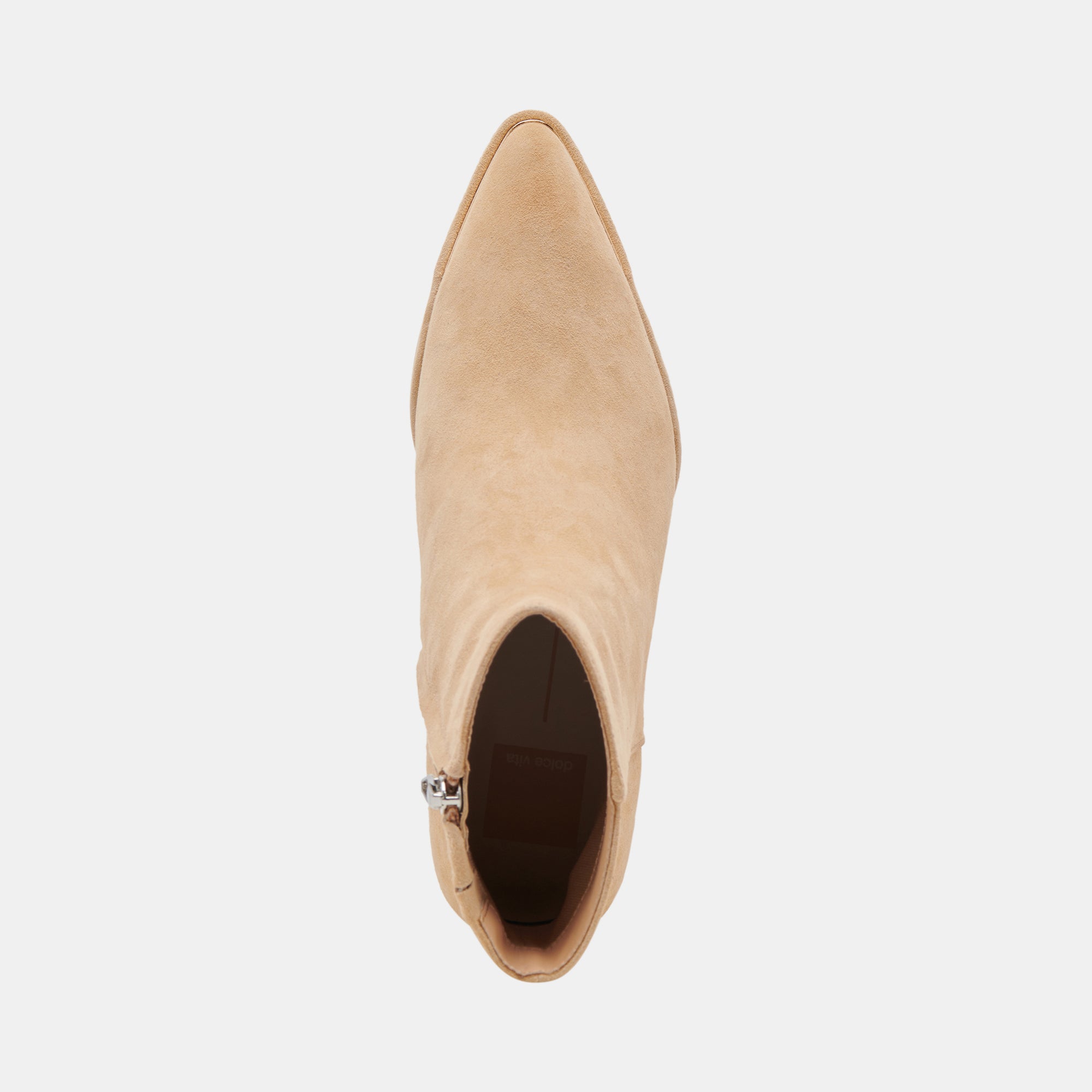 NONAH Wide Booties Tan Suede - Comfortable & Stylish Ankle Boots for Women | Perfect for Fall, Winter & Casual Outfits