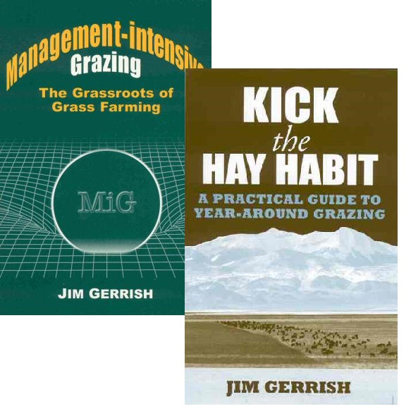 Kick the Hay Habit by Jim Gerrish - Sustainable Grazing Guide for Livestock Management | Improve Pasture Health & Reduce Feed Costs