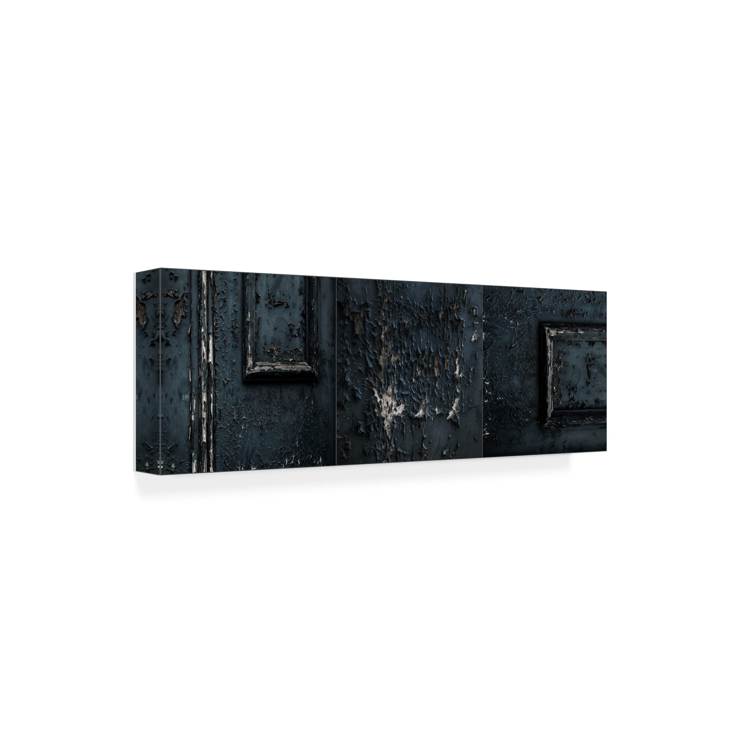 Trademark Fine Art 'Decrepit' Canvas Wall Art by Gilbert Claes - Modern Abstract Painting for Living Room, Bedroom & Office Decor