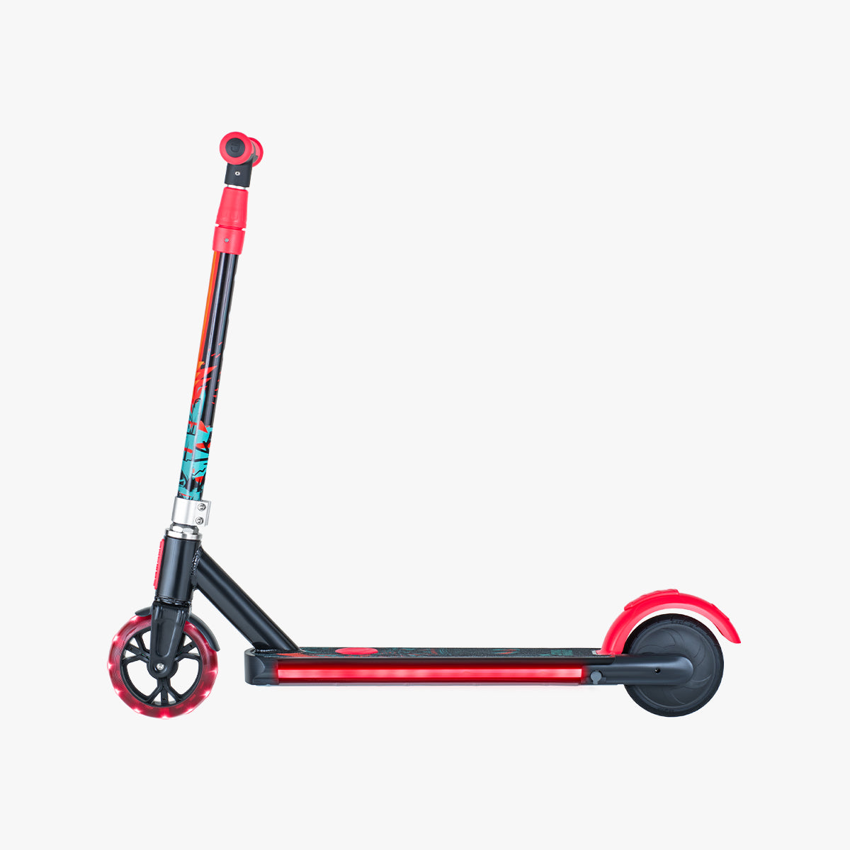 Disney Star Wars Darth Vader Kids' Electric Scooter - 3 Wheel LED Light Up Scooter for Boys & Girls Ages 6-12 - Perfect for Birthday Gifts, Outdoor Play & Neighborhood Rides