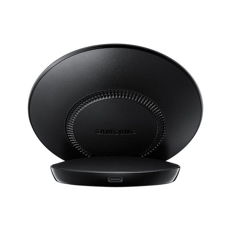 Samsung Wireless Charging Stand - Fast Qi-Certified Charger for iPhone & Android Phones - Perfect for Home, Office & Nightstand Use