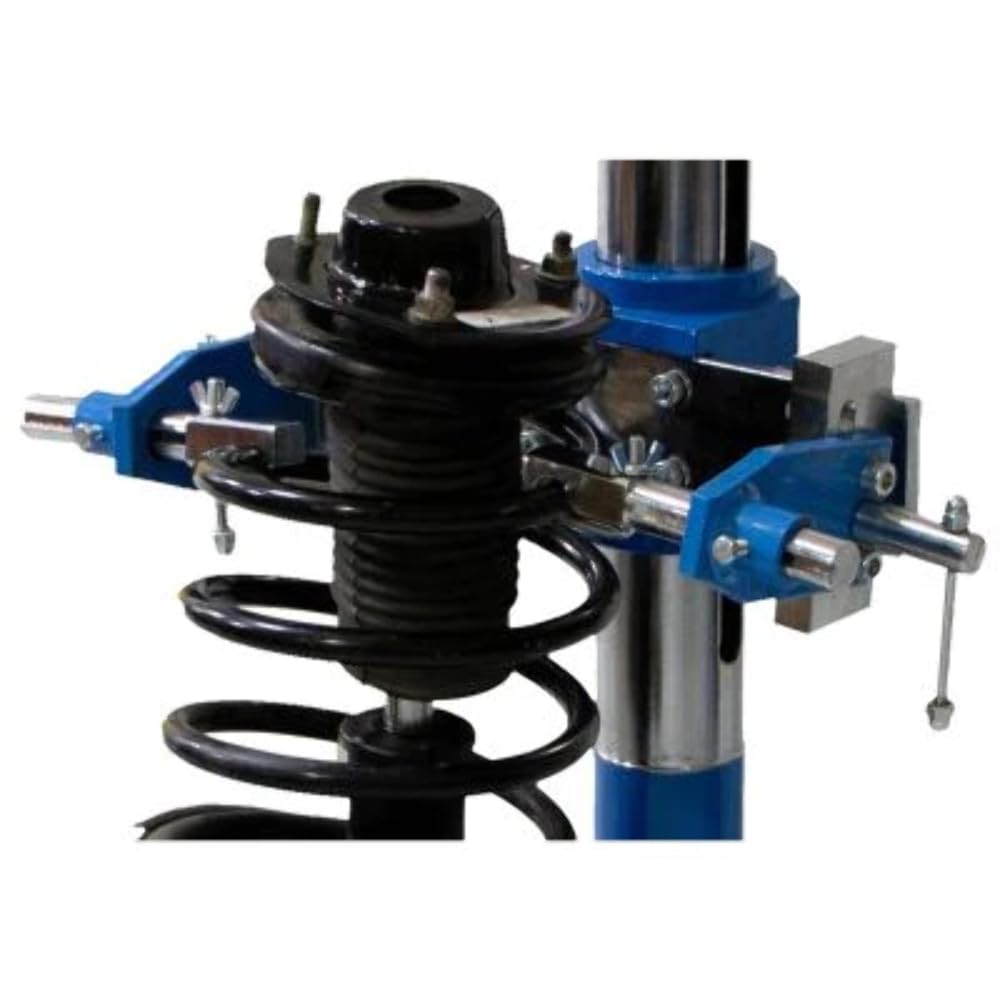 2200 lbs Heavy Duty Floor Mounted Strut Compressor - Professional Auto Repair Tool for Suspension & Spring Replacement (Garage, Workshop, DIY Car Maintenance)