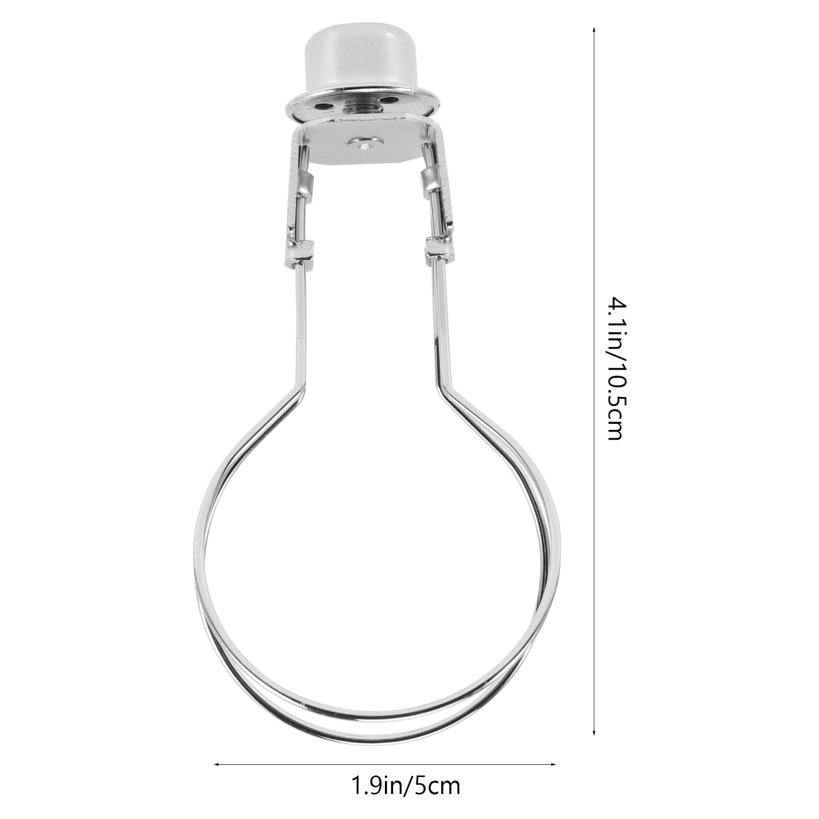 OSALADI Clip-On Desk Lamp Shade Adapter - Adjustable Light Bulb Holder for DIY Lighting, Table Lamps & Workspaces - Perfect for Home Office, Study Room & Craft Areas