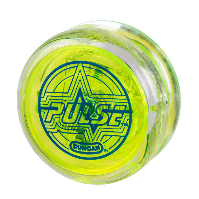 Duncan Pulse Light Up LED Yo-Yo - Glow in The Dark Professional Yo-Yo for Kids & Adults - Perfect for Night Play, Performances & Skill Practice