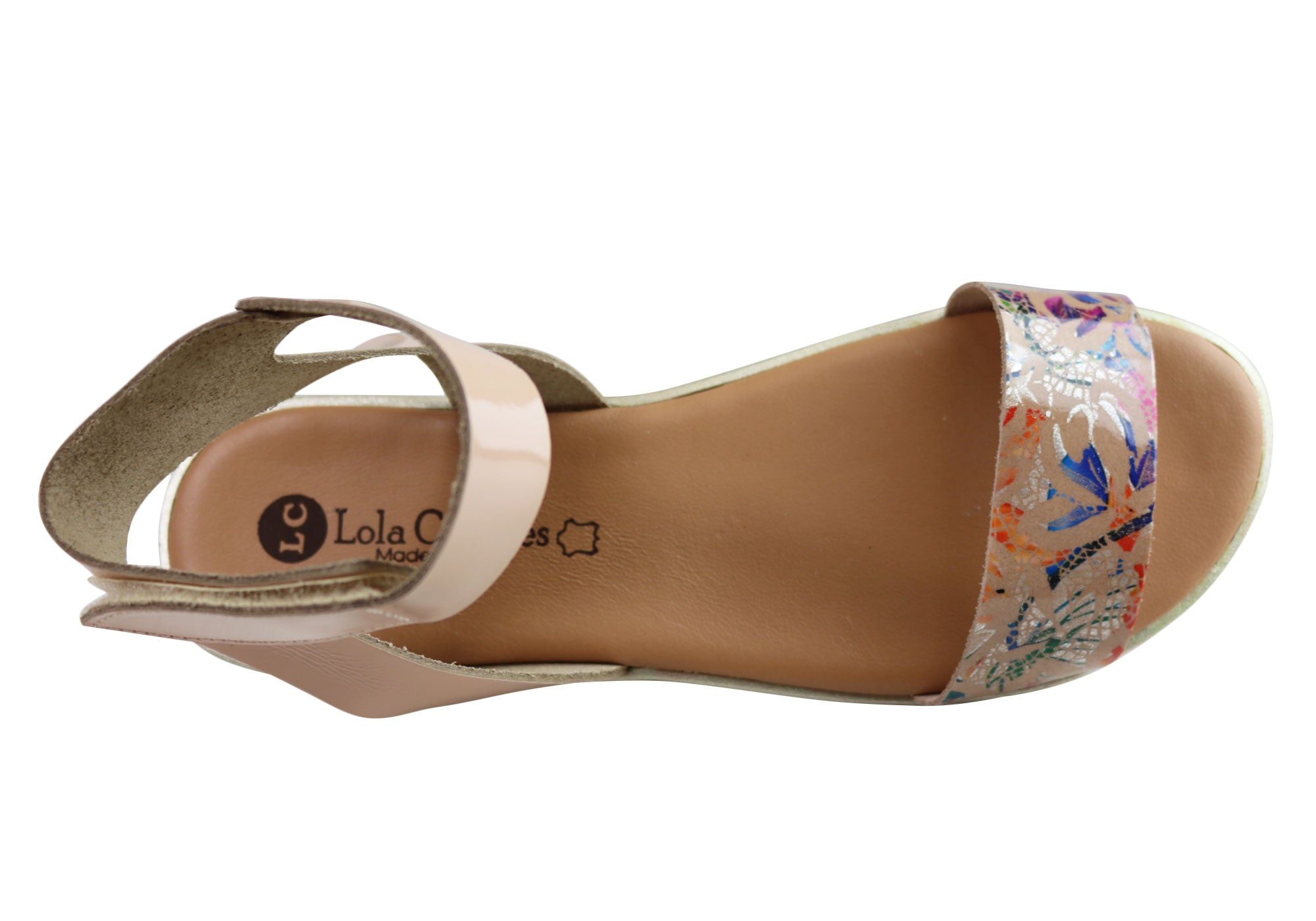 Lola Canales Glory Women's Comfortable Leather Sandals - Handmade in Spain - Perfect for Summer, Beach & Casual Outings