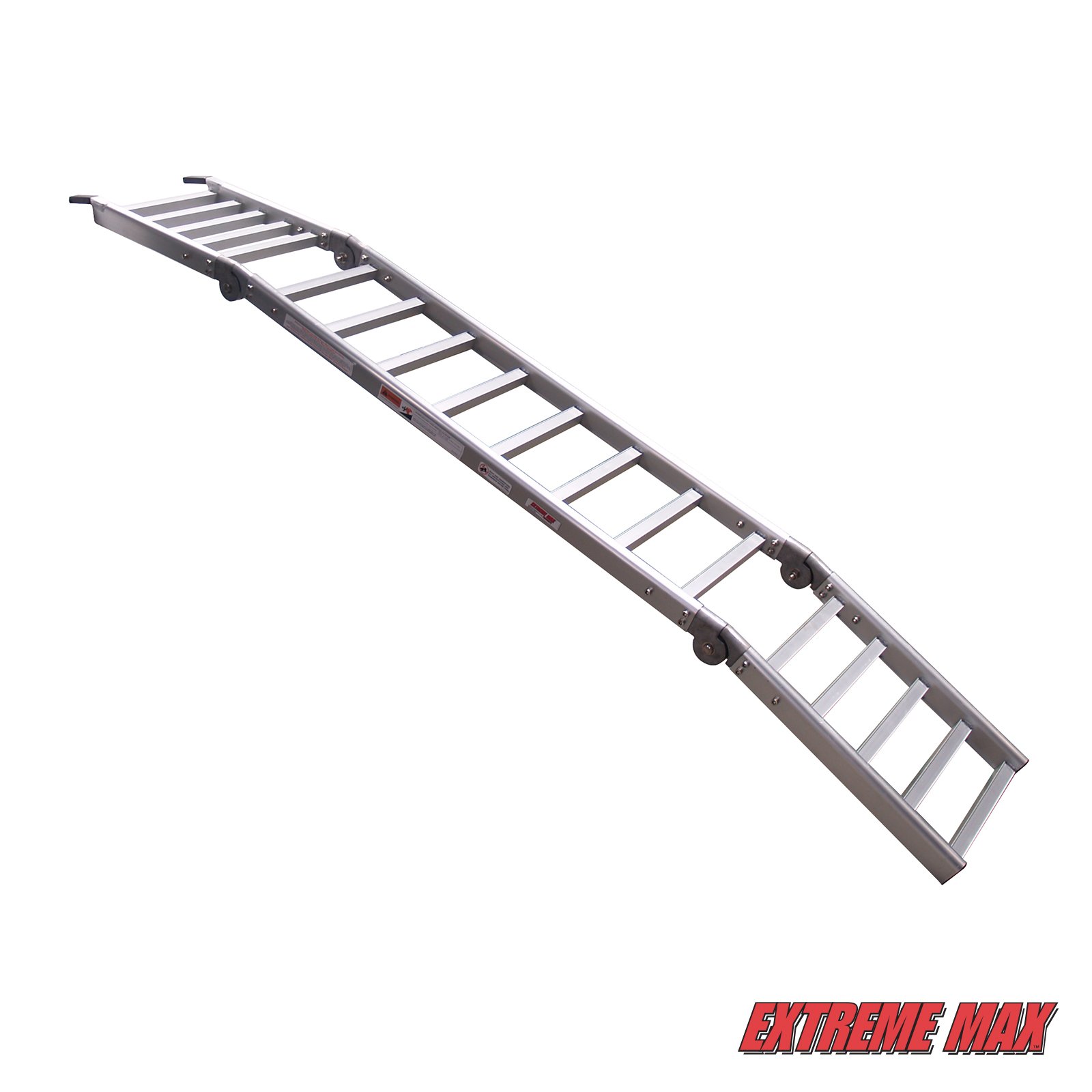 Extreme Max 5500.4076 RampXtender Motorcycle Loading Ramp & Tailgate Extender Combo - Heavy Duty Aluminum Ramp for ATV, Dirt Bike, Scooter - Perfect for Truck, SUV, Trailer Loading & Unloading