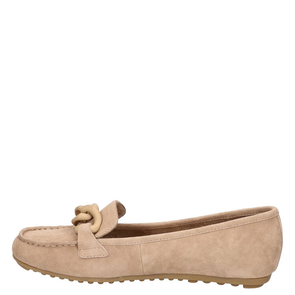 Bella Vita Women's Cullen Leather Moccasin Loafers - Comfortable Slip-On Shoes for Casual Wear, Office & Travel