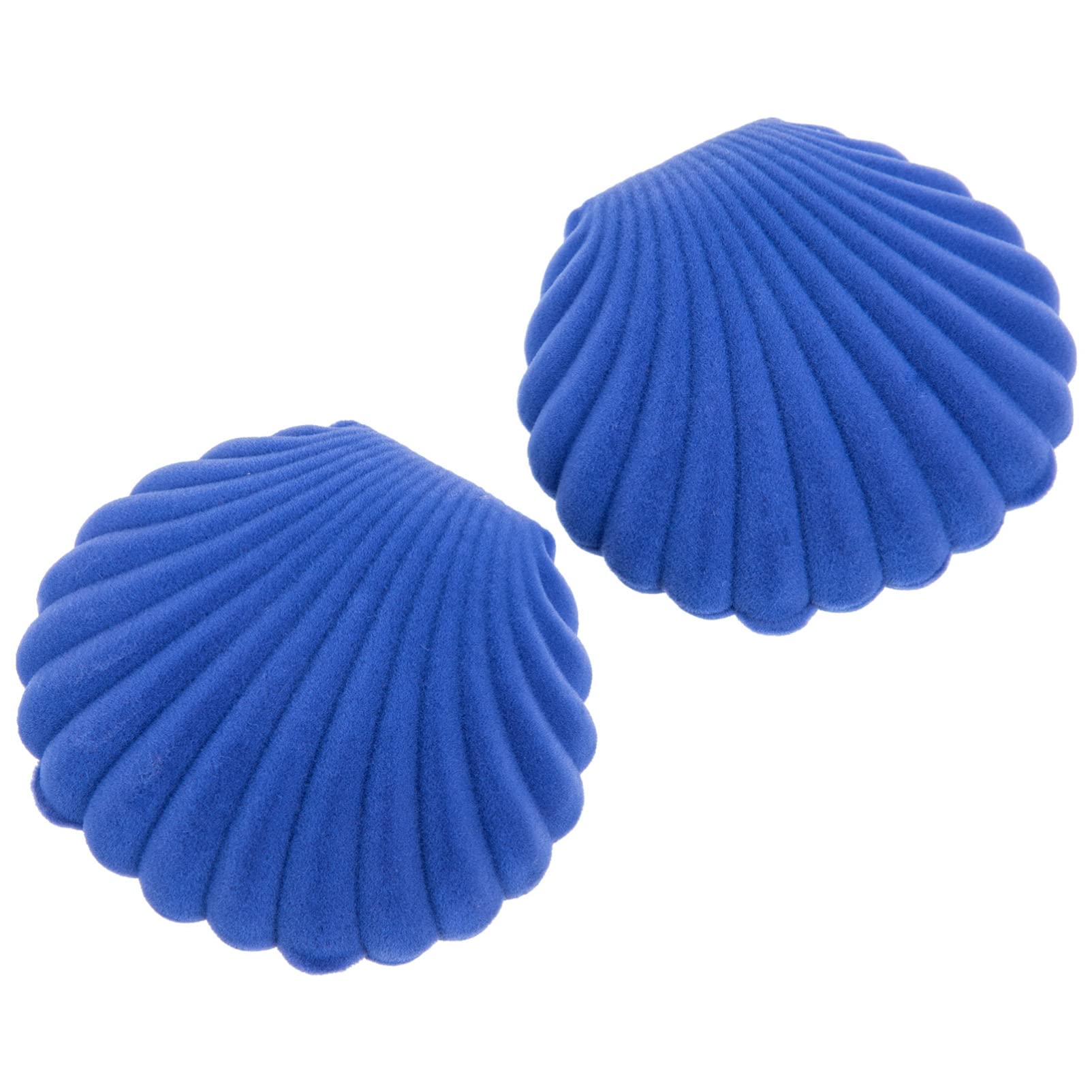 TOPBATHY 2-Piece Shell Jewelry Box Set - Elegant Ring Holder & Trinket Organizer for Earrings, Necklaces & Accessories | Perfect for Bedroom Vanity, Travel & Gift Giving
