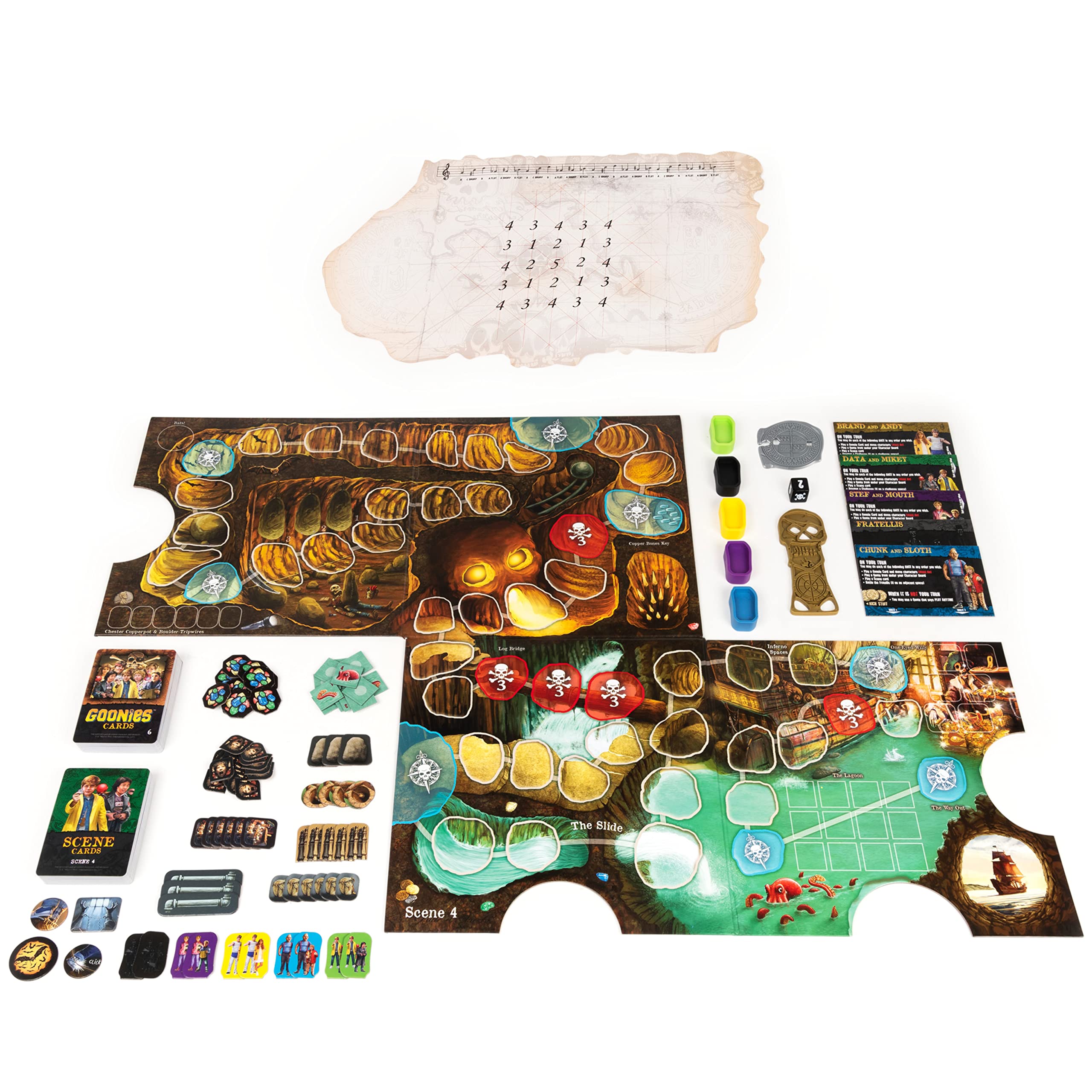 The Goonies Retro Vintage 80’s Family Movie Board Game for Kids Aged 10+ | Perfect for Family Game Nights and Nostalgic Movie Fans