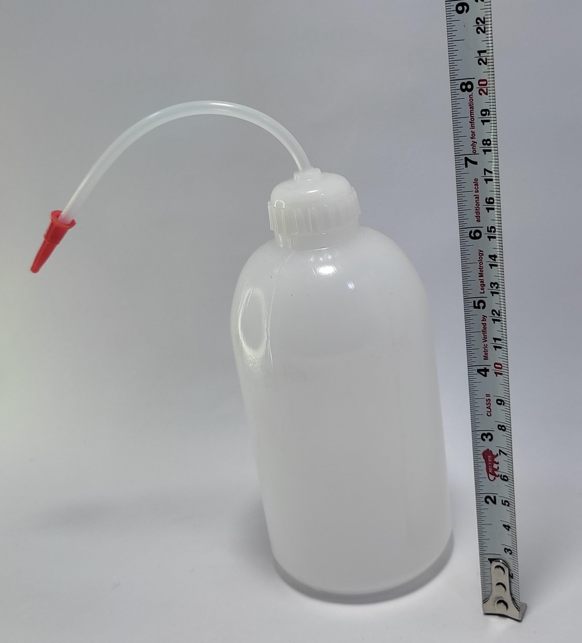 Polypropylene Wash Bottles for Laboratory - 1000ml, 500ml, 250ml (Pack of 3) - Ideal for Chemical Dispensing, Cleaning & Science Experiments
