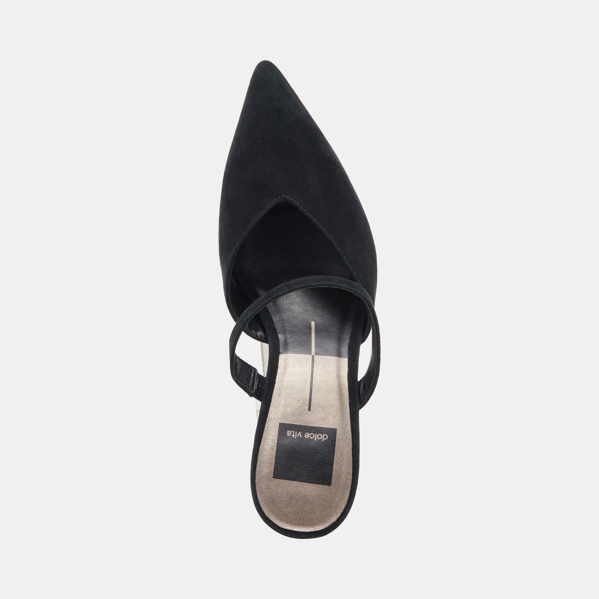 KANIKA Women's Onyx Suede High Heels - Elegant Pointed Toe Pumps for Work, Party & Evening Wear