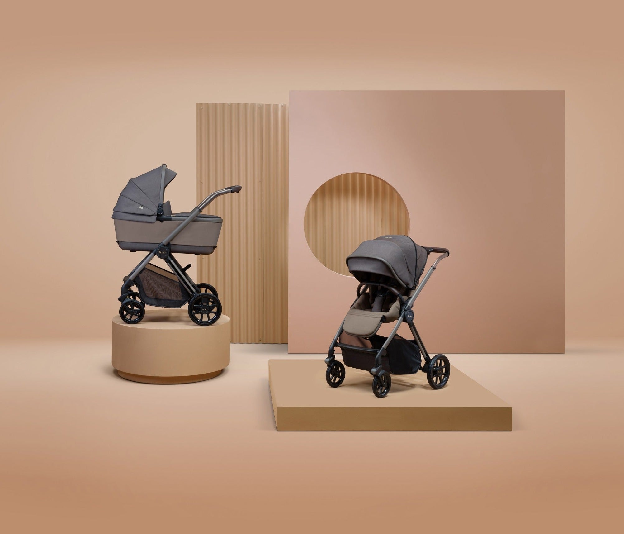 Silver Cross Reef Full Size Stroller - Lightweight Baby Stroller with Adjustable Canopy & Storage Basket | Perfect for Travel, Shopping & Daily Walks