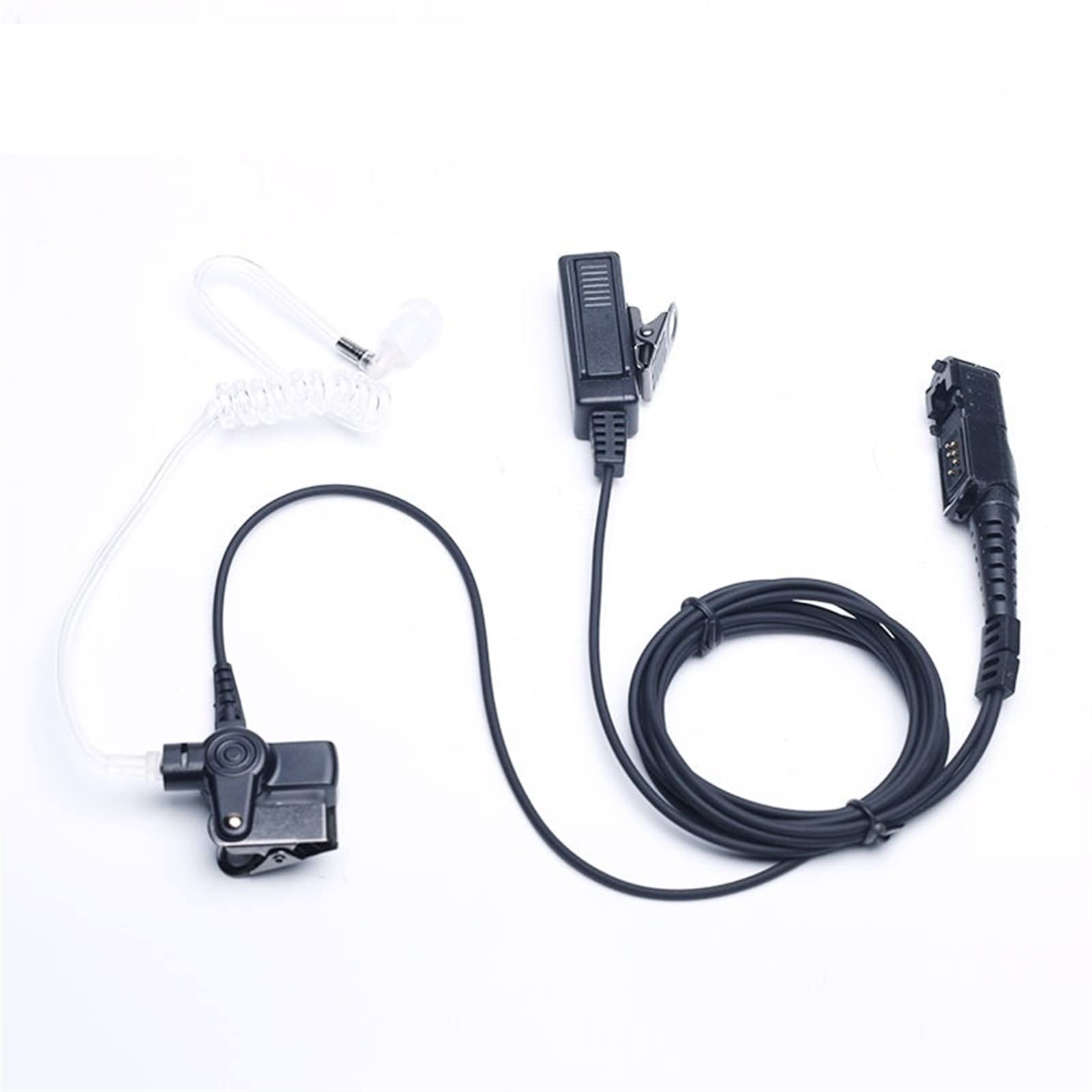 MINUTEAS Security Air Acoustic Tube Earpiece Headset - PTT Compatible with Motorola Tetra MTP3550 MTP3100 MTP3200 MTP3250 MTP3500 Two-Way Radios | Covert Surveillance & Security Communication for Law Enforcement, Event Staff & Industrial Workers
