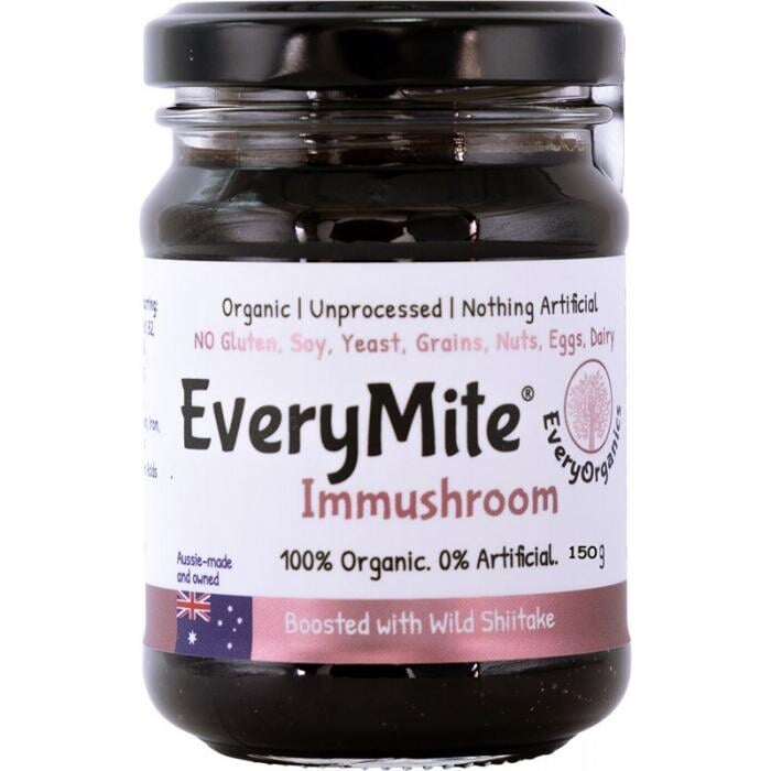 EVERYORGANICS EveryMite Immune Support Supplement with Wild Shiitake Mushroom Extract - Boost Immunity & Energy for Daily Wellness