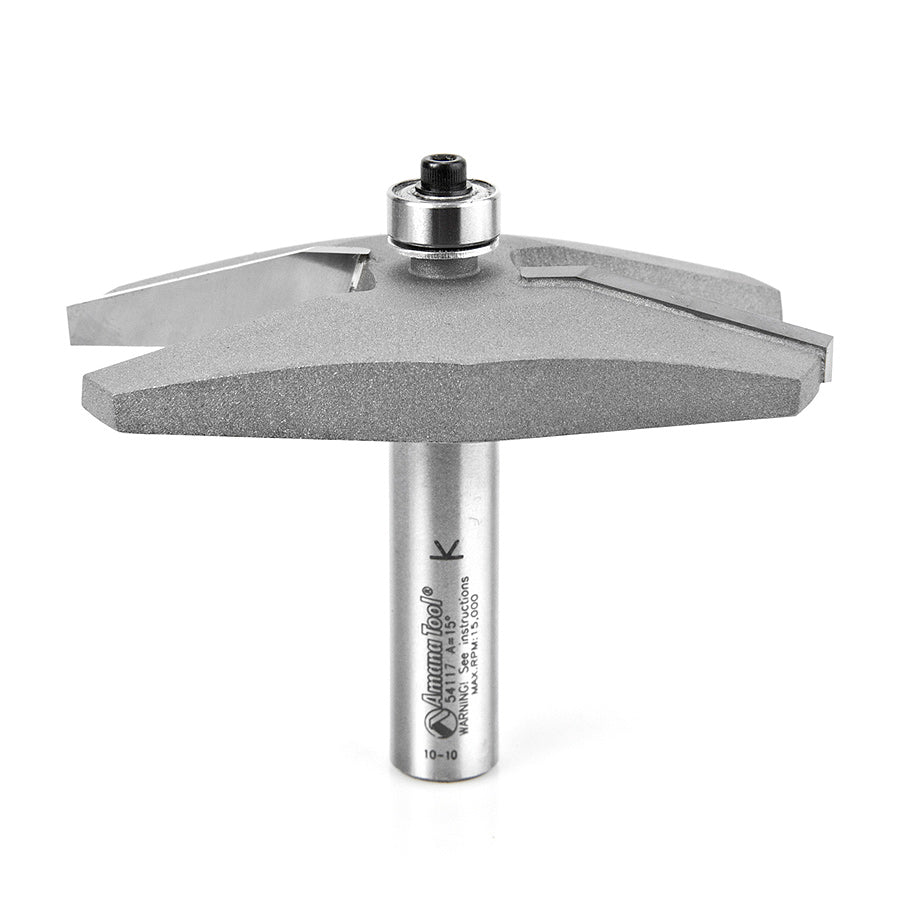 Amana 54117 1/2 Inch Provincal Panel Router Bit - Perfect for Cabinet Making, Door Panels & Woodworking Projects