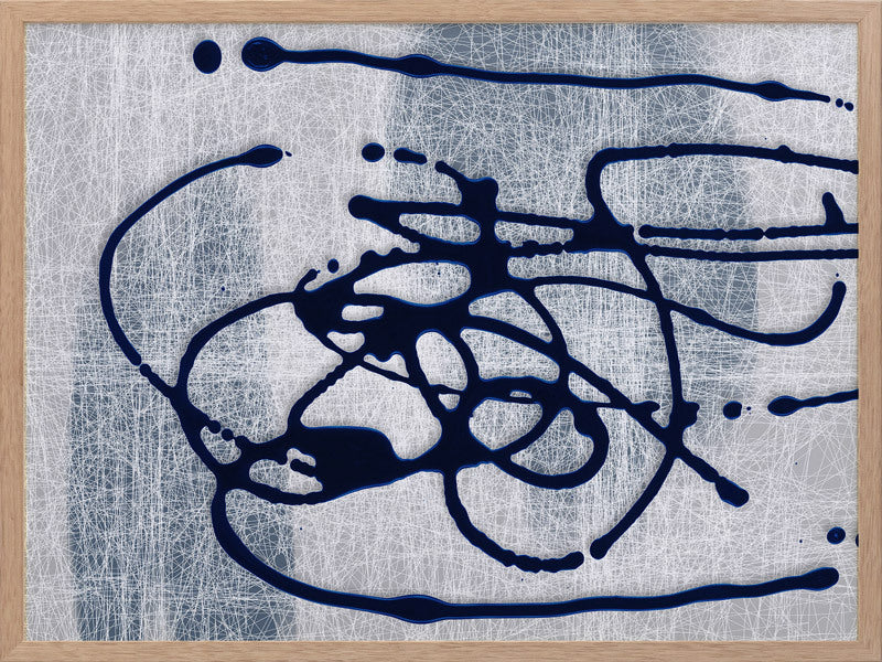 Disparity I Framed Art Print - Modern Abstract Wall Decor for Living Room, Bedroom & Office - Perfect for Home & Office Decor
