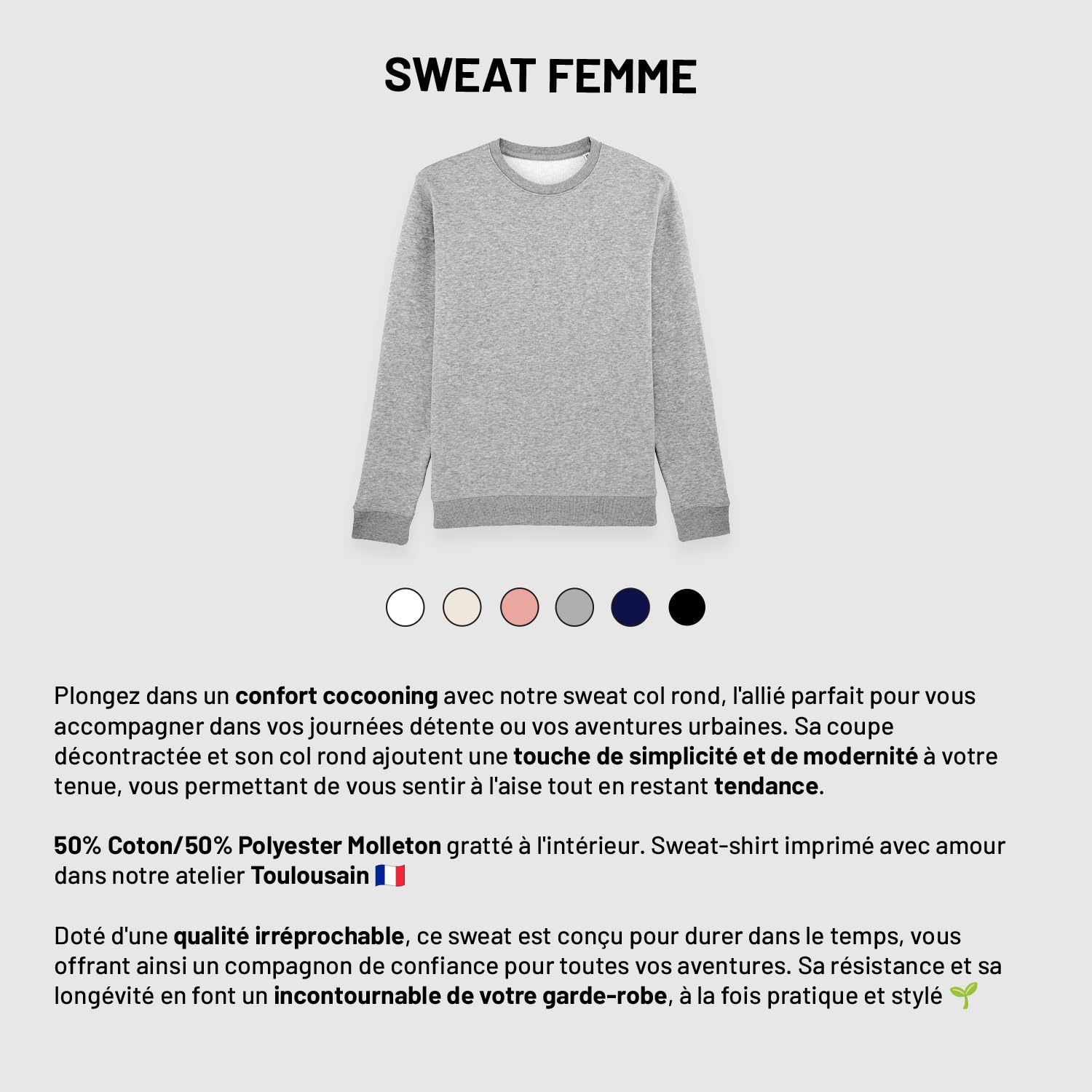Funny 'We Are Family' Women's Sweatshirt with Heart Design, Long Sleeve Classic Fit - 50% Cotton 50% Polyester - Perfect Gift for Sisters, Friends & Family Gatherings