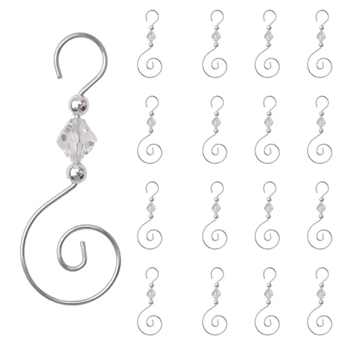 Silver & transparent beads C