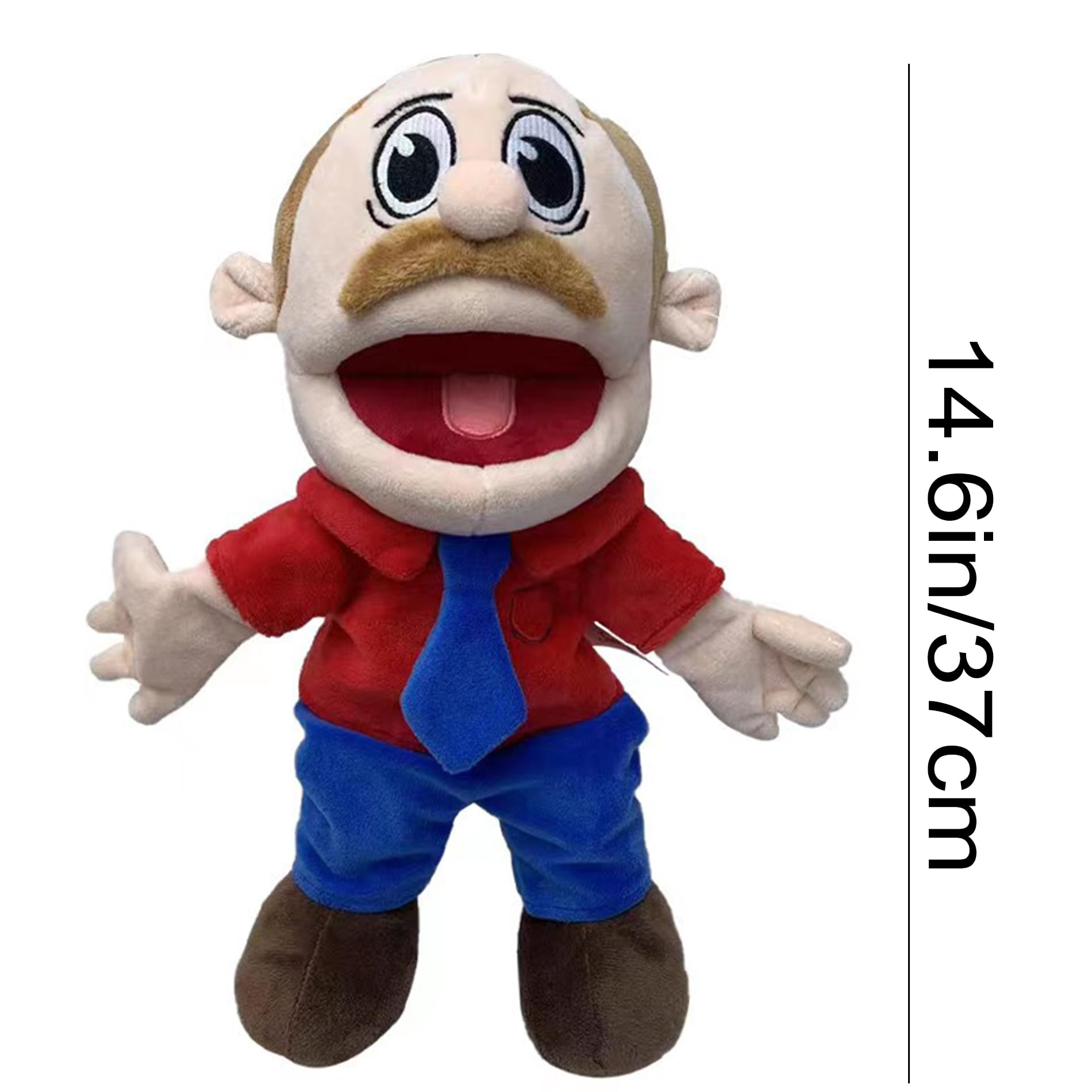 Jeffy Puppet Plush Toy - Cute Cartoon Doll for Kids & Adults - Perfect for Storytelling & Playtime