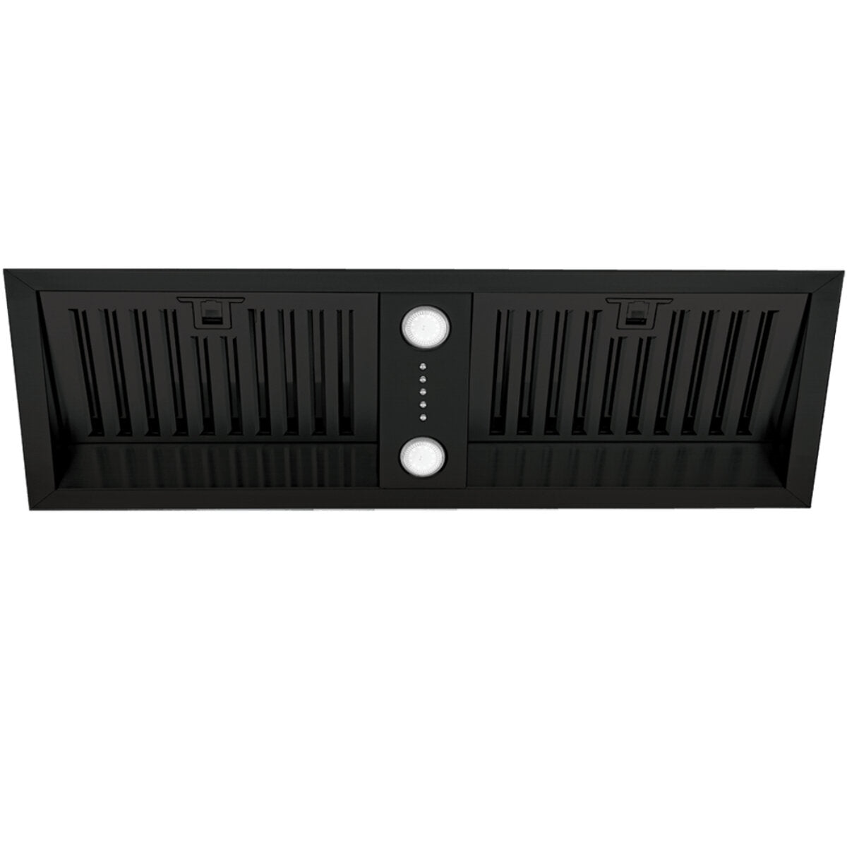 Schweigen 90cm Matte Black Undermount Rangehood with On Board Motor SWU 9B - Powerful Kitchen Ventilation for Smoke & Odor Removal | Perfect for Modern Home Cooking & Open-Plan Kitchens