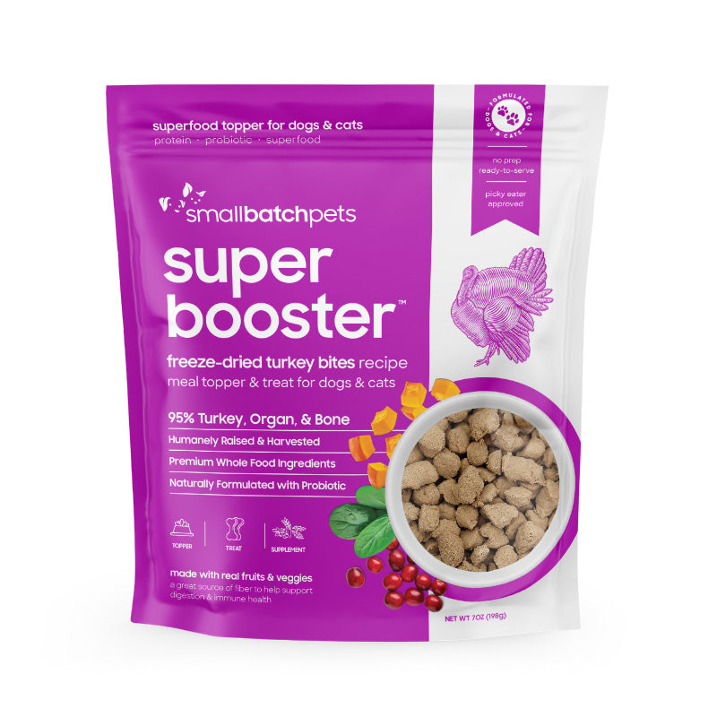 Premium Freeze-Dried Turkey Probiotic Treats for Dogs & Cats - Grain-Free, Digestive Health Support - Perfect for Training, Rewards & Daily Snacks