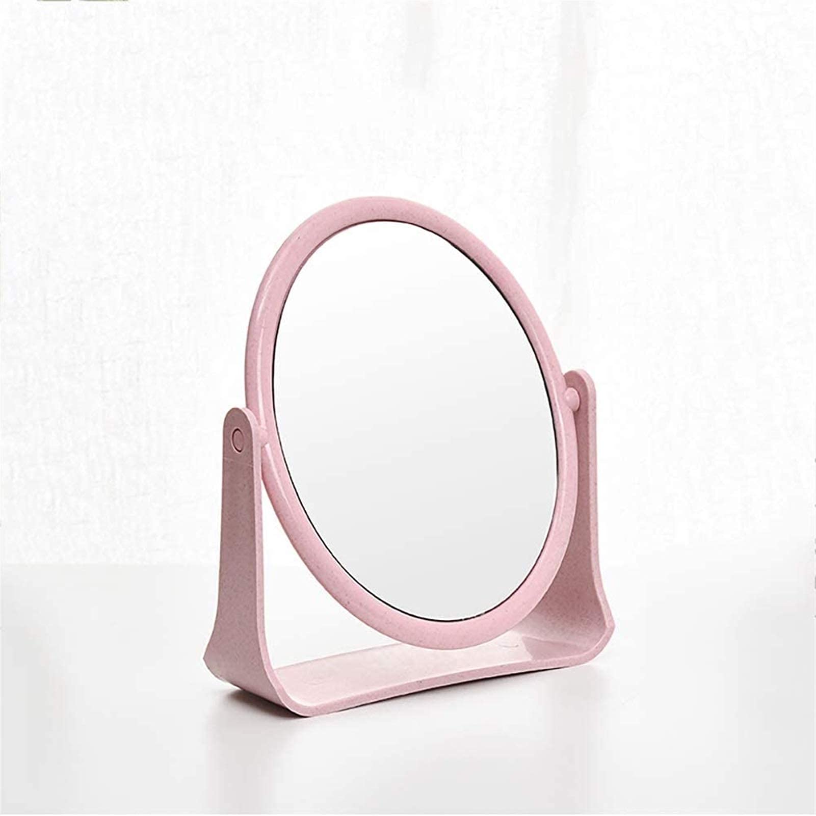 TTms LED Bathroom Mirror with Lights - HD Makeup Vanity Mirror, 360° Rotating, Foldable & Portable, Anti-Fog, Non-Deformed for Home, Hotel, Salon (Perfect for Makeup, Shaving & Skincare)
