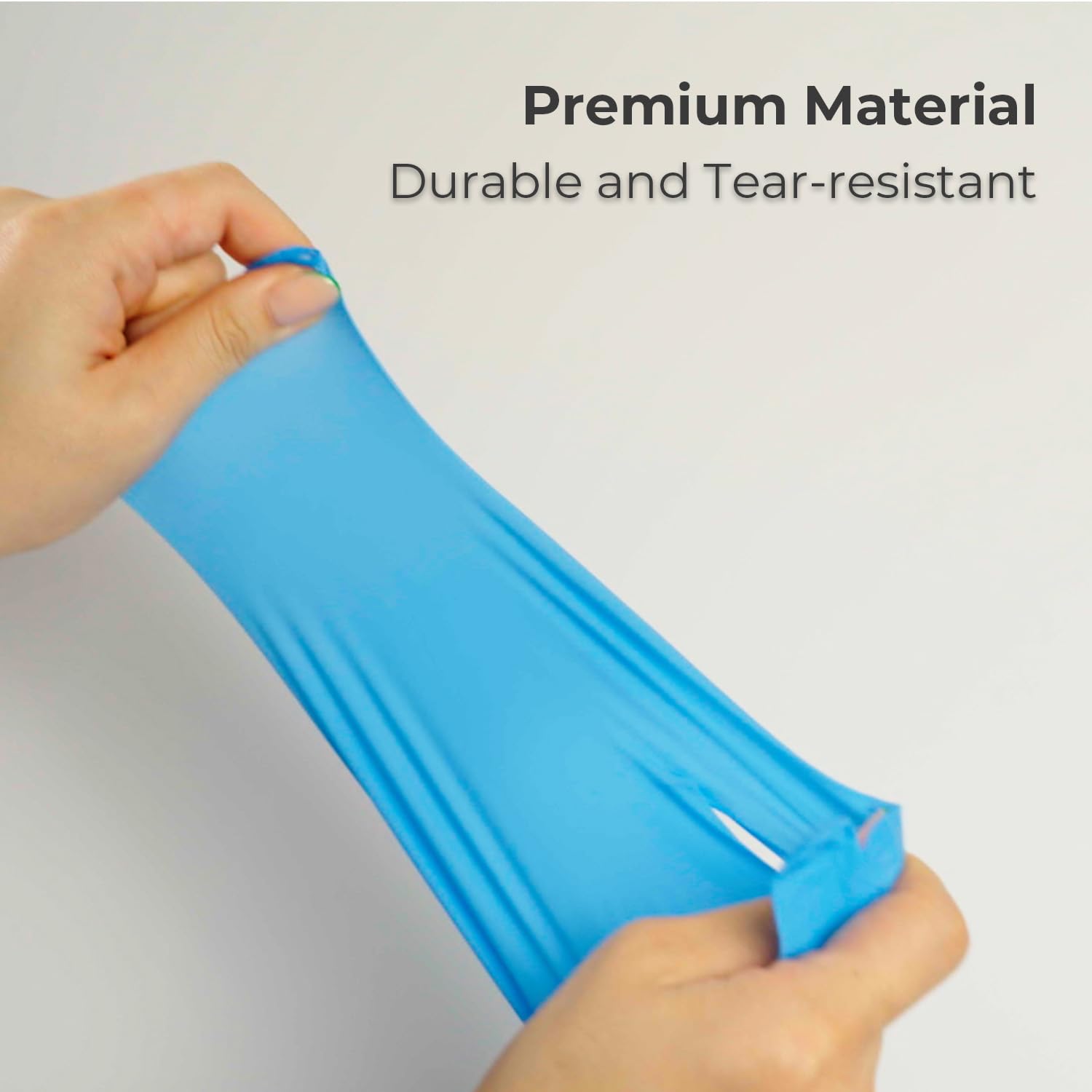 Powder-Free Blue & Black Synthetic Vinyl Gloves - Box of 1000 (Food Handling, Medical Exam, Cleaning & Industrial Use)