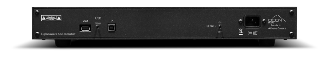Ideon Audio Sigma Wave USB Isolator - High-Speed Digital Audio Noise Filter | Perfect for Audiophile Systems & Professional Studios