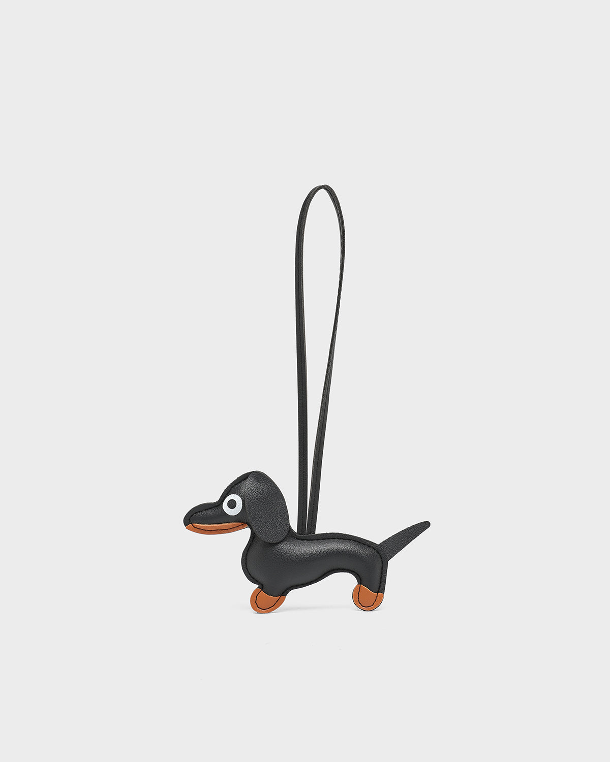 Black Dog Bag Charm - Cute Pet Accessory for Handbags, Backpacks & Keychains | Perfect Gift for Dog Lovers