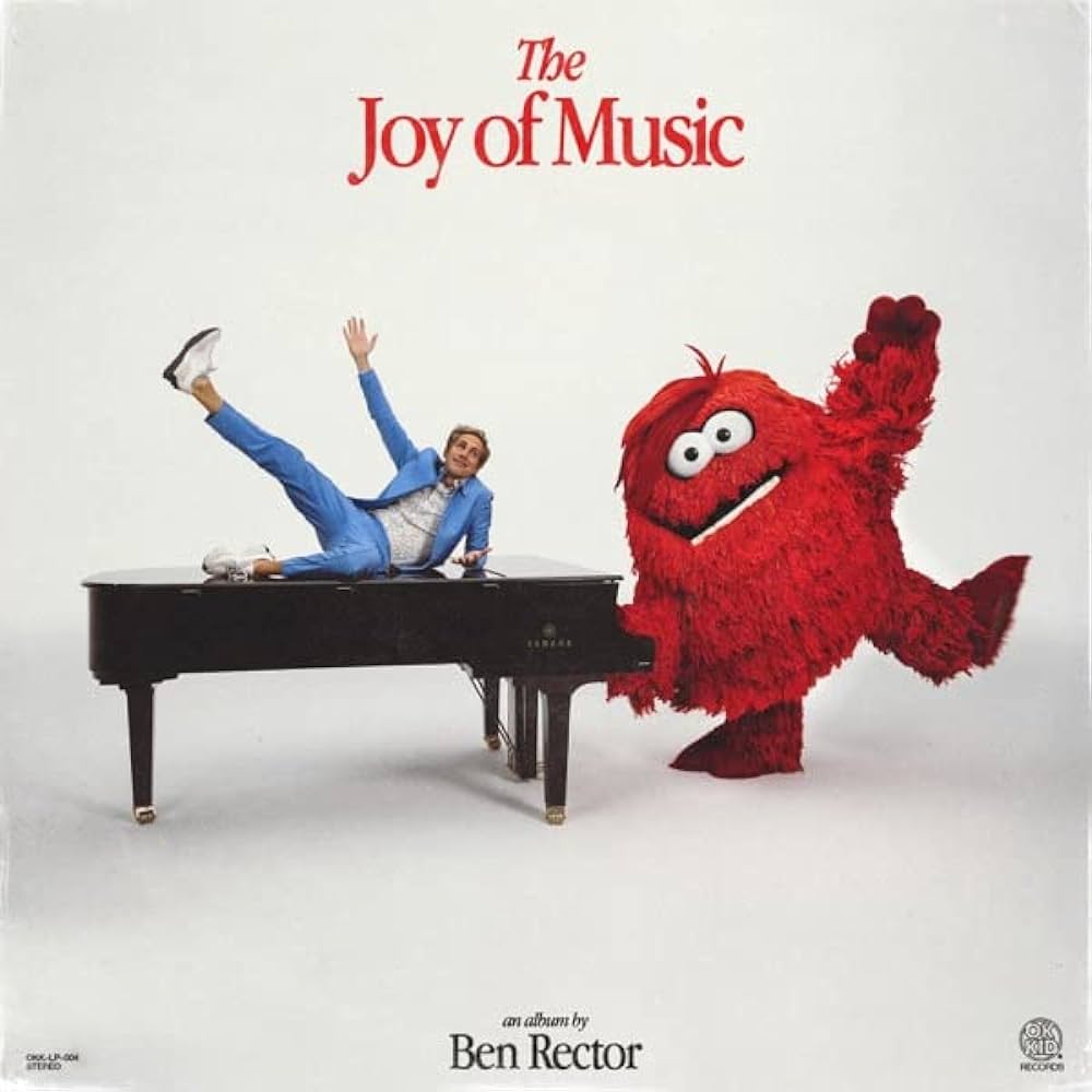 Ben Rector - The Joy of Music (Limited Edition Red Vinyl LP) | Vinyl Records for Music Lovers & Collectors | Perfect for Home Listening, Gifts & Vinyl Collections