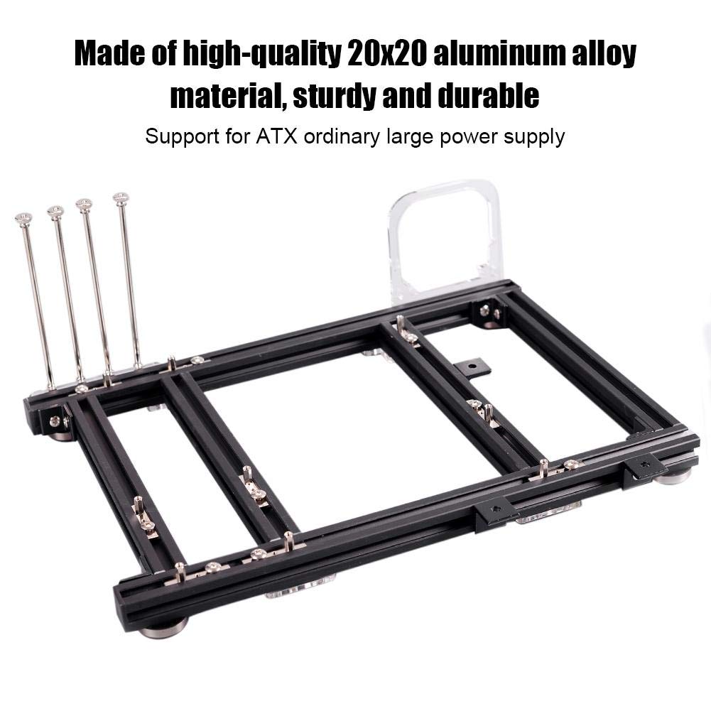 Redxiao M-ATX Computer Case - Lightweight & Durable PC Case with Excellent Heat Dissipation for DIY Builds | Perfect for Gaming Rigs, Home Office & Workstation Setups