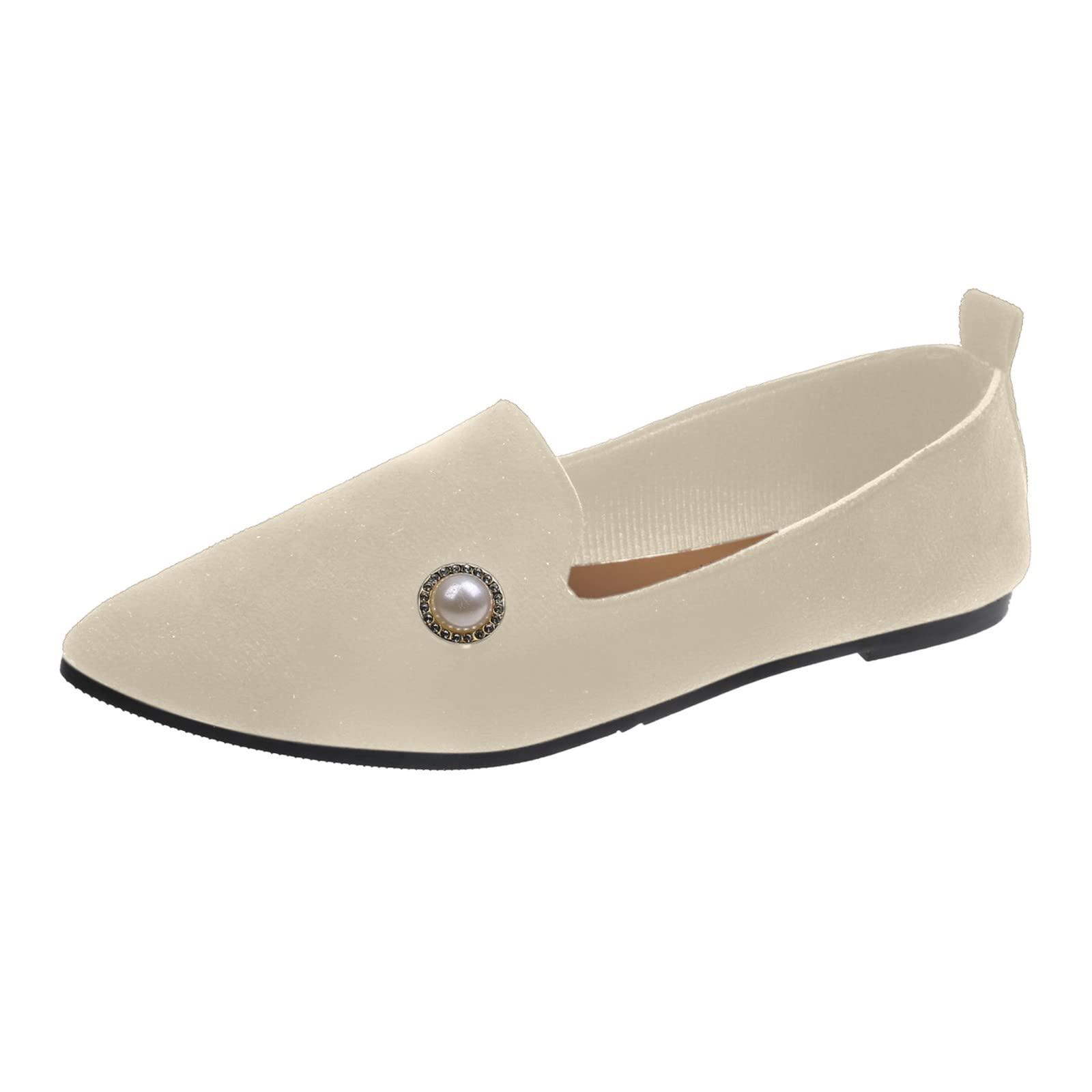 Women's Breathable Round-Toe Slip-On Sneakers - Comfortable Running, Walking & Tennis Shoes - Casual Flats for Work & Everyday Wear | Fast Shipping
