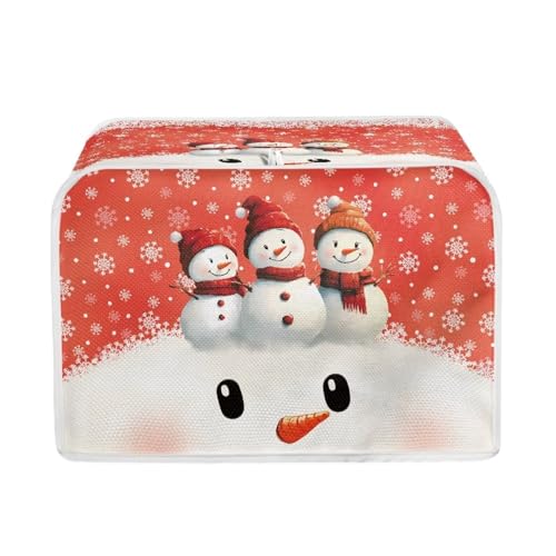 Christmas Snowman-Red
